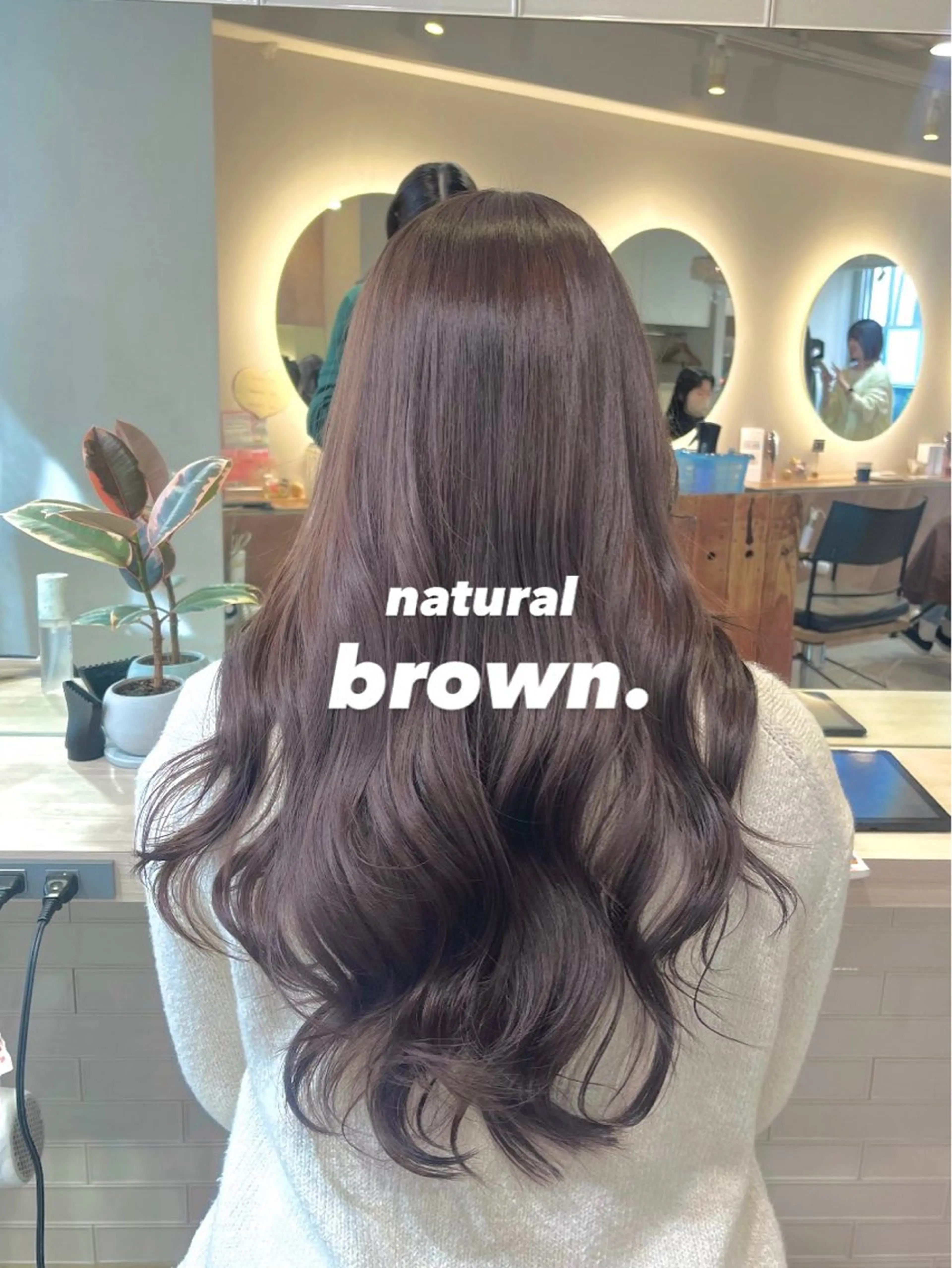 ロング カラー ブラウンカラー ナチュラルブラウン ヘアカラー メンズカットモデル/ 横浜/佐藤桃香 🦥のヘアスタイル