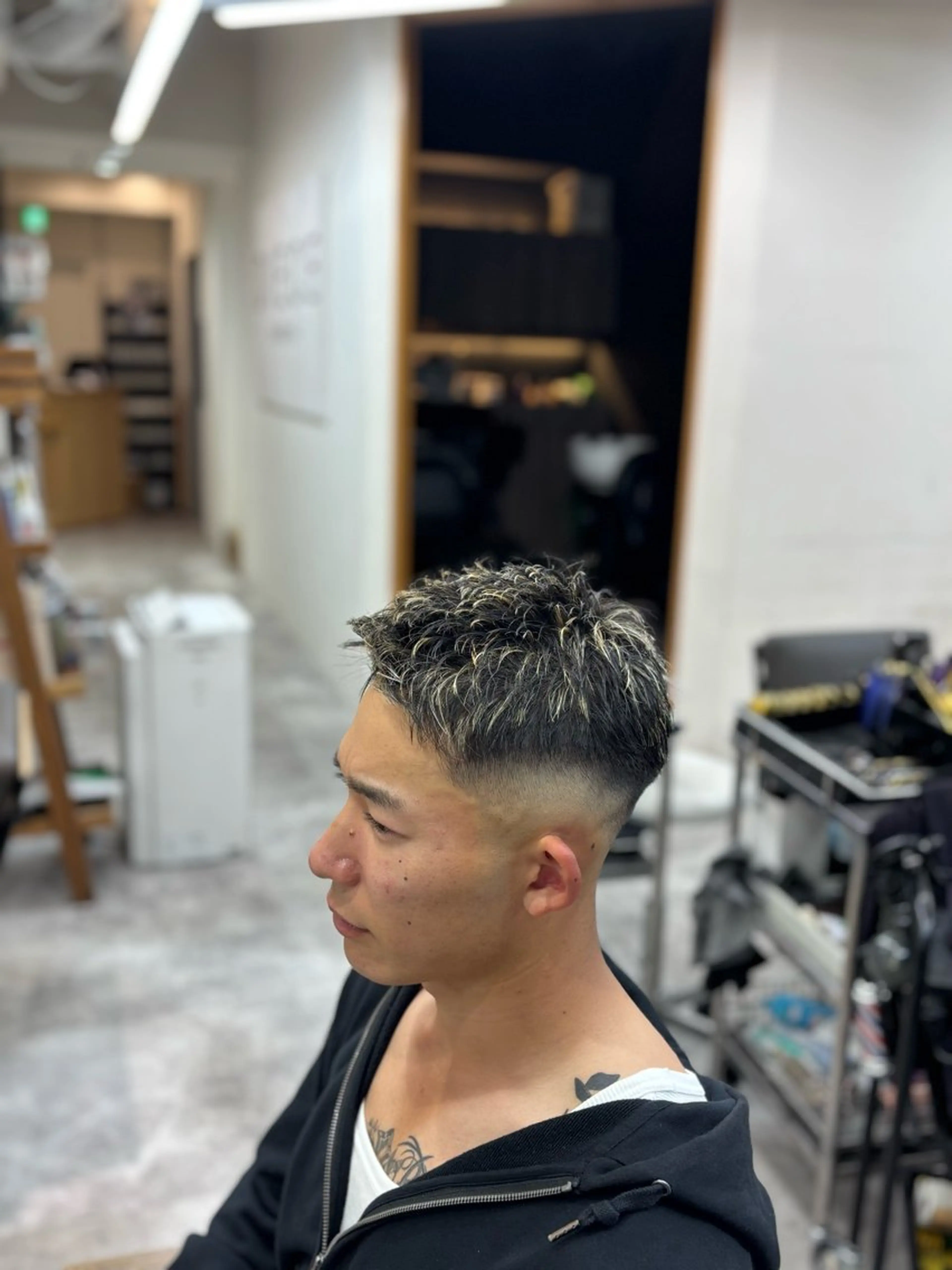 ショート メンズ カット ヘアカラー DIECE所属・渋谷【メンズ特化】 レンのヘアスタイル