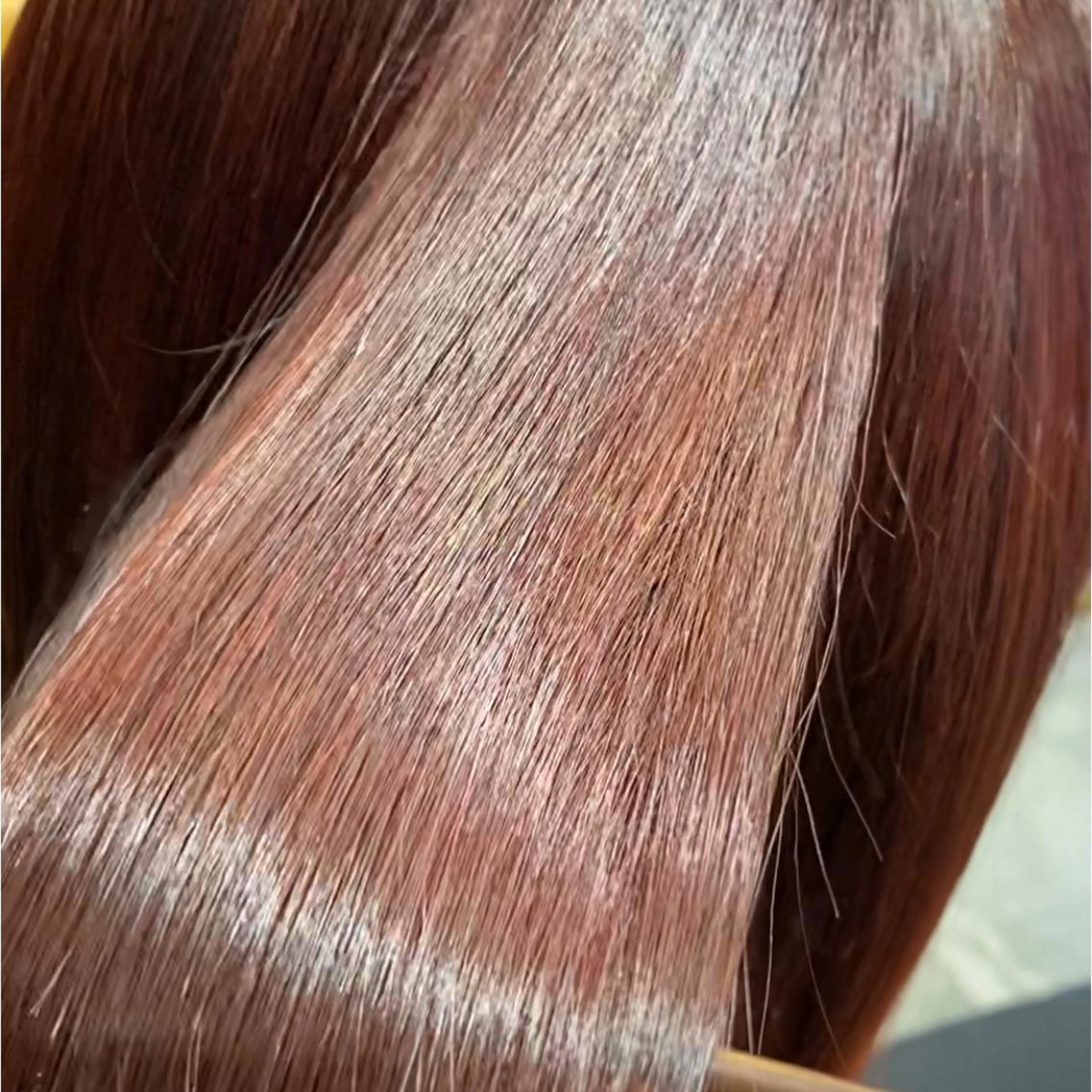 セミロング ヘアカラー 縮毛矯正 トリートメント 中谷 明日香のヘアスタイル