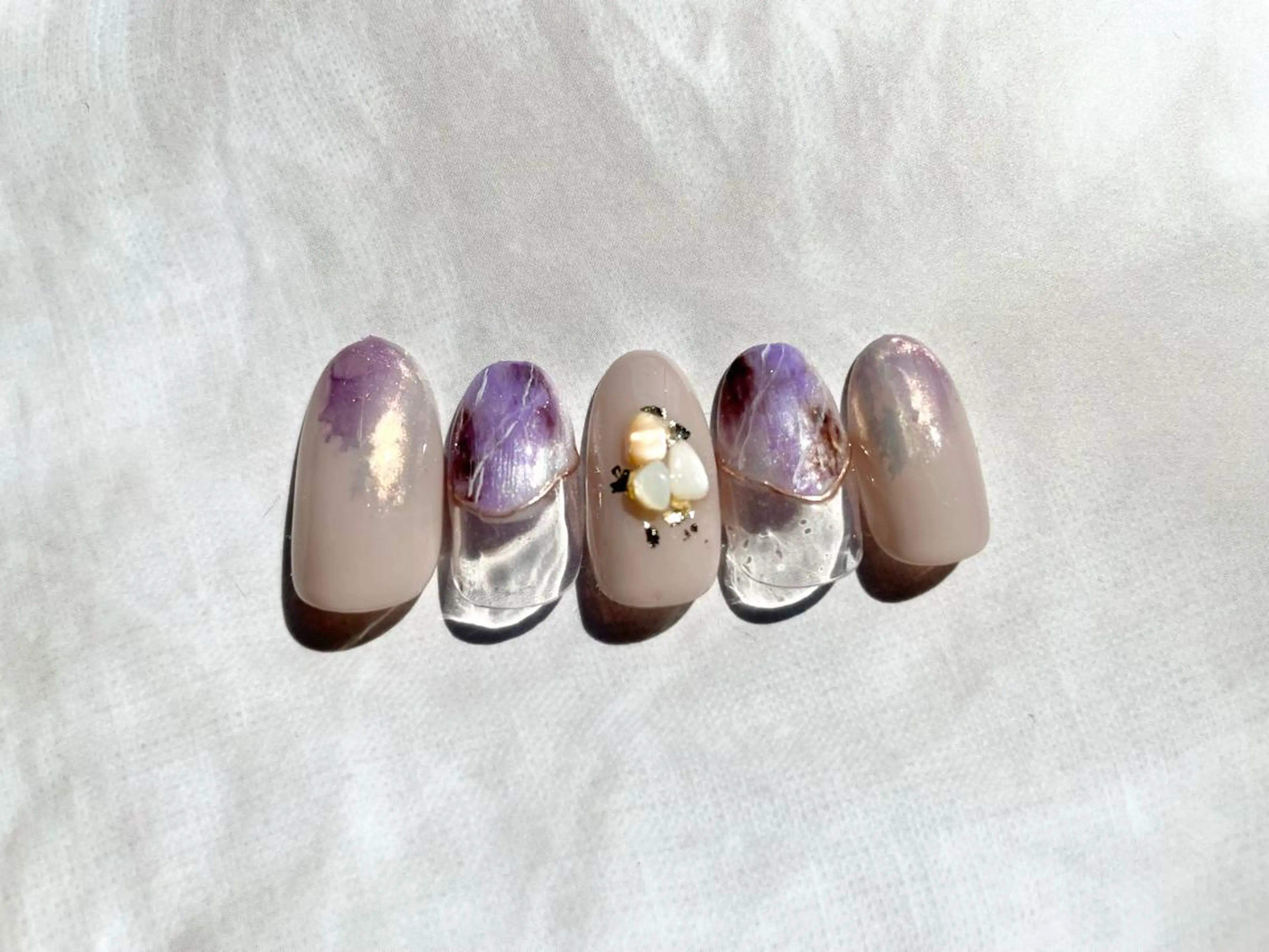 ネイル BLUE   ROSE Nail所属・BELL.Salon Group Nailのネイルデザイン