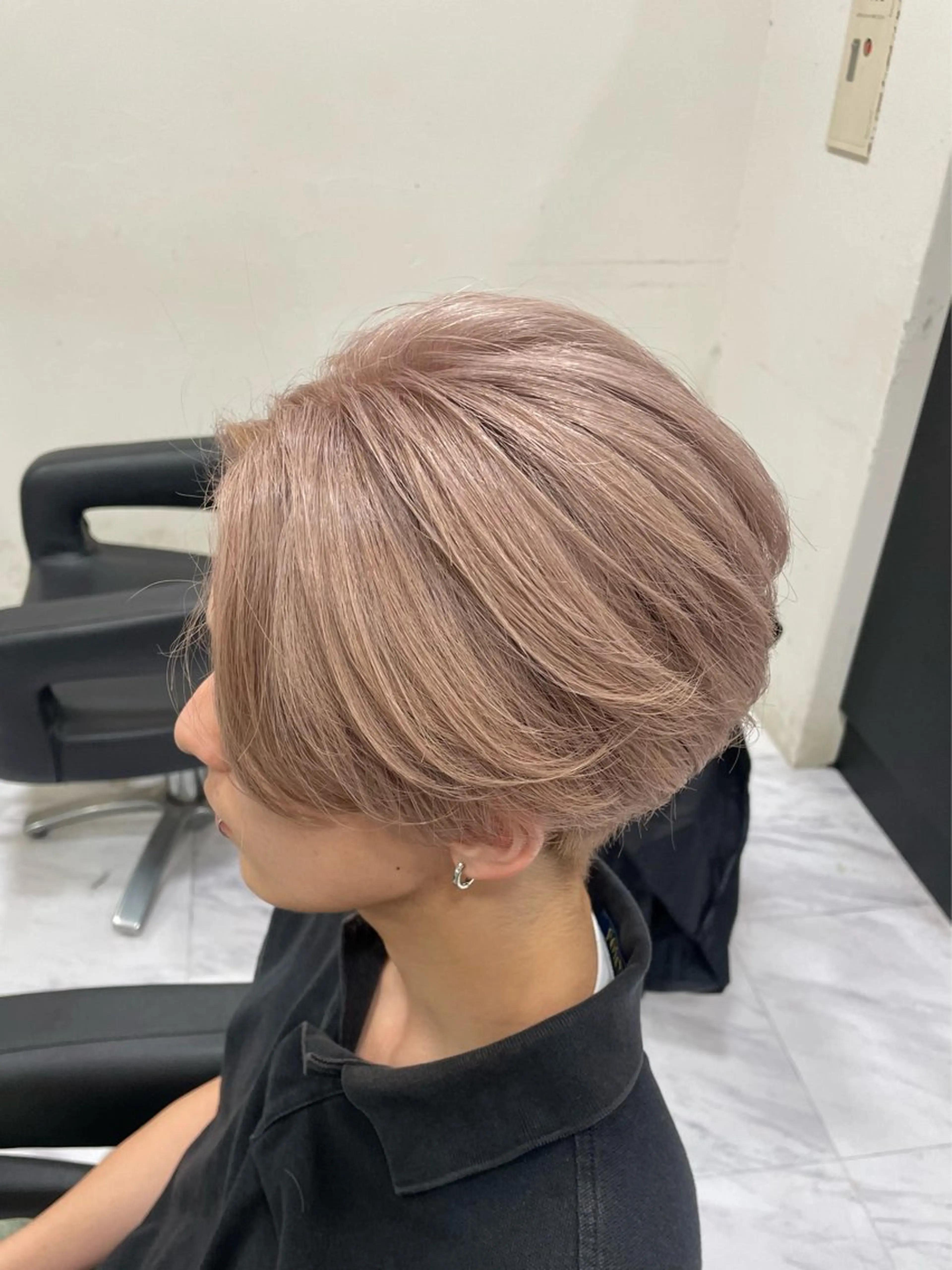 カラー メンズ ベージュカラー カット ヘアカラー トリートメント 🐥くまがい💛 ダブルカラー／パーマのヘアスタイル