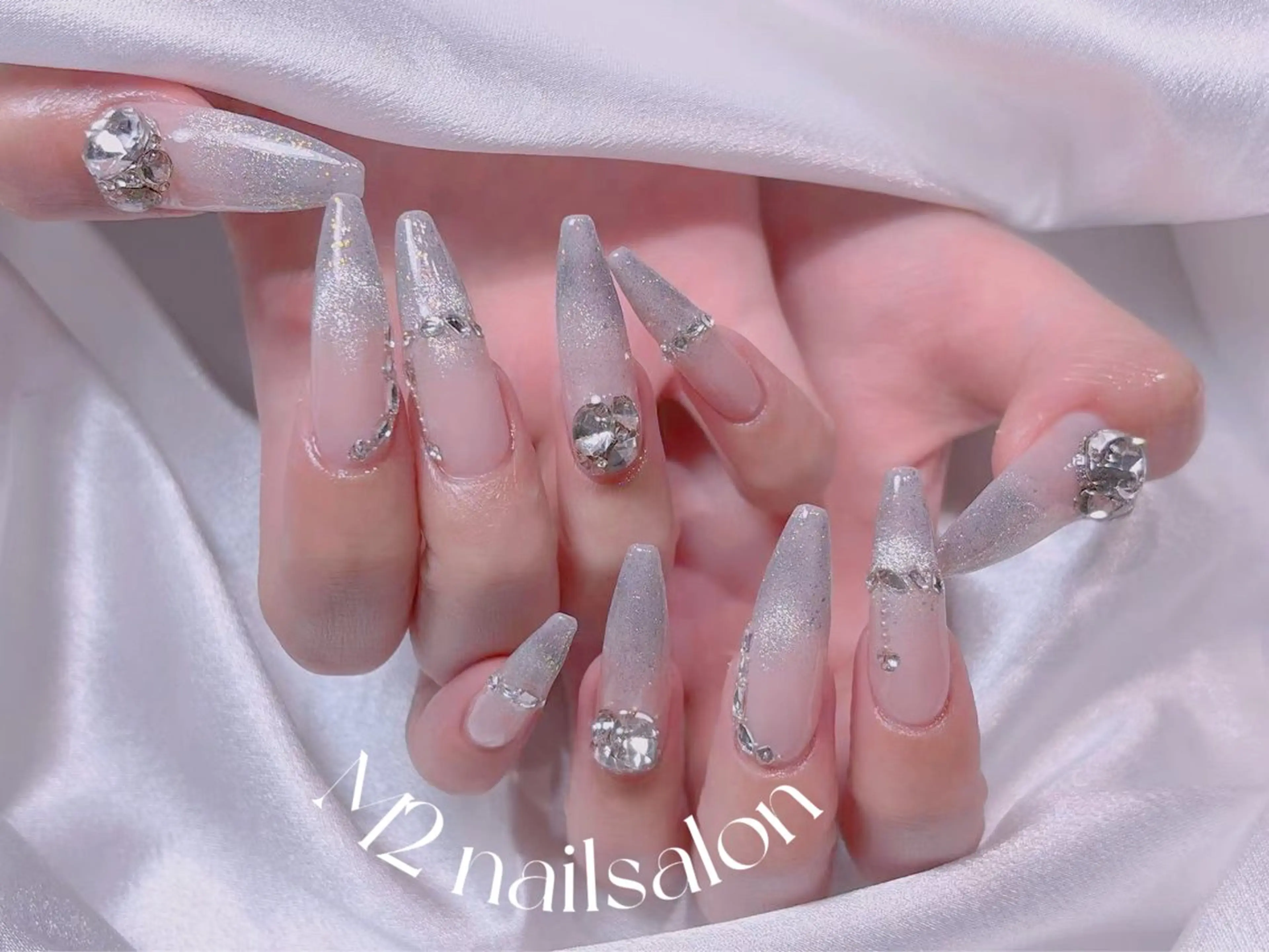 ネイル ハンドネイル 長さだし専門店 M2　rikaのネイルデザイン