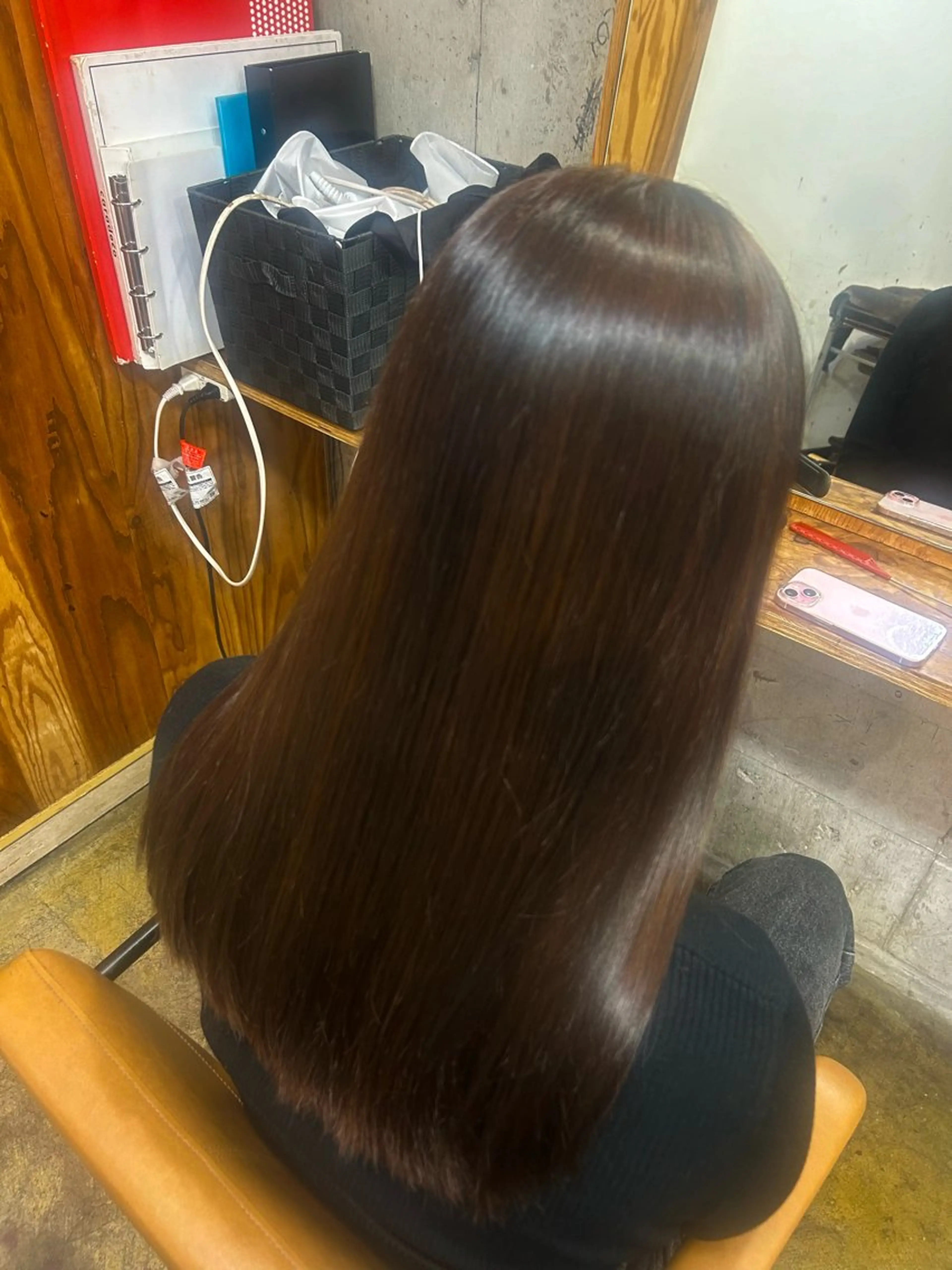ロング ヘアカラー トリートメント オオニシ オト🐹のヘアスタイル