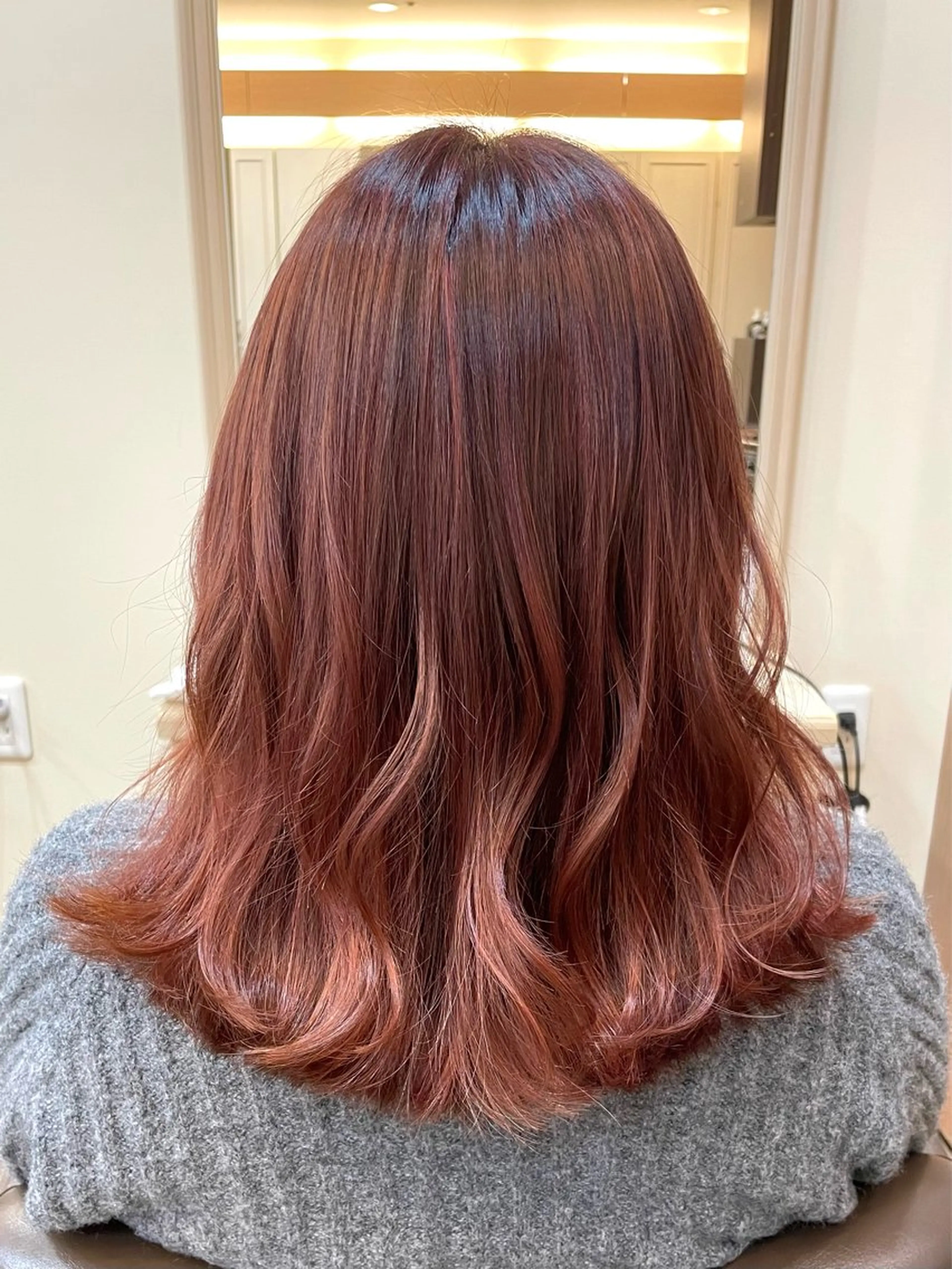 セミロング カラー カット ヘアカラー トリートメント メンズパーマ🌀/ 中村郁未のヘアスタイル