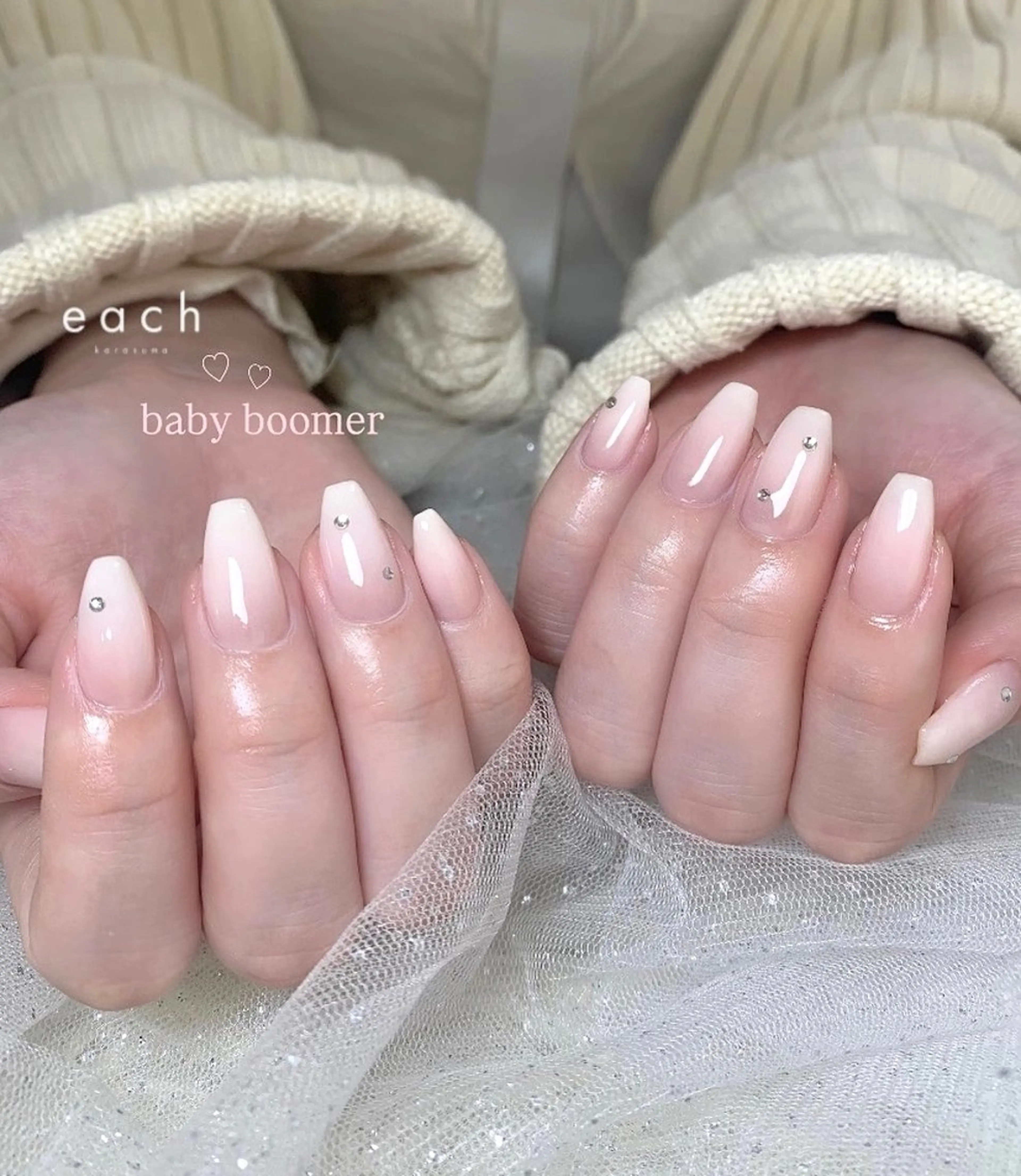 ネイル ハンドネイル each Hibikiのネイルデザイン