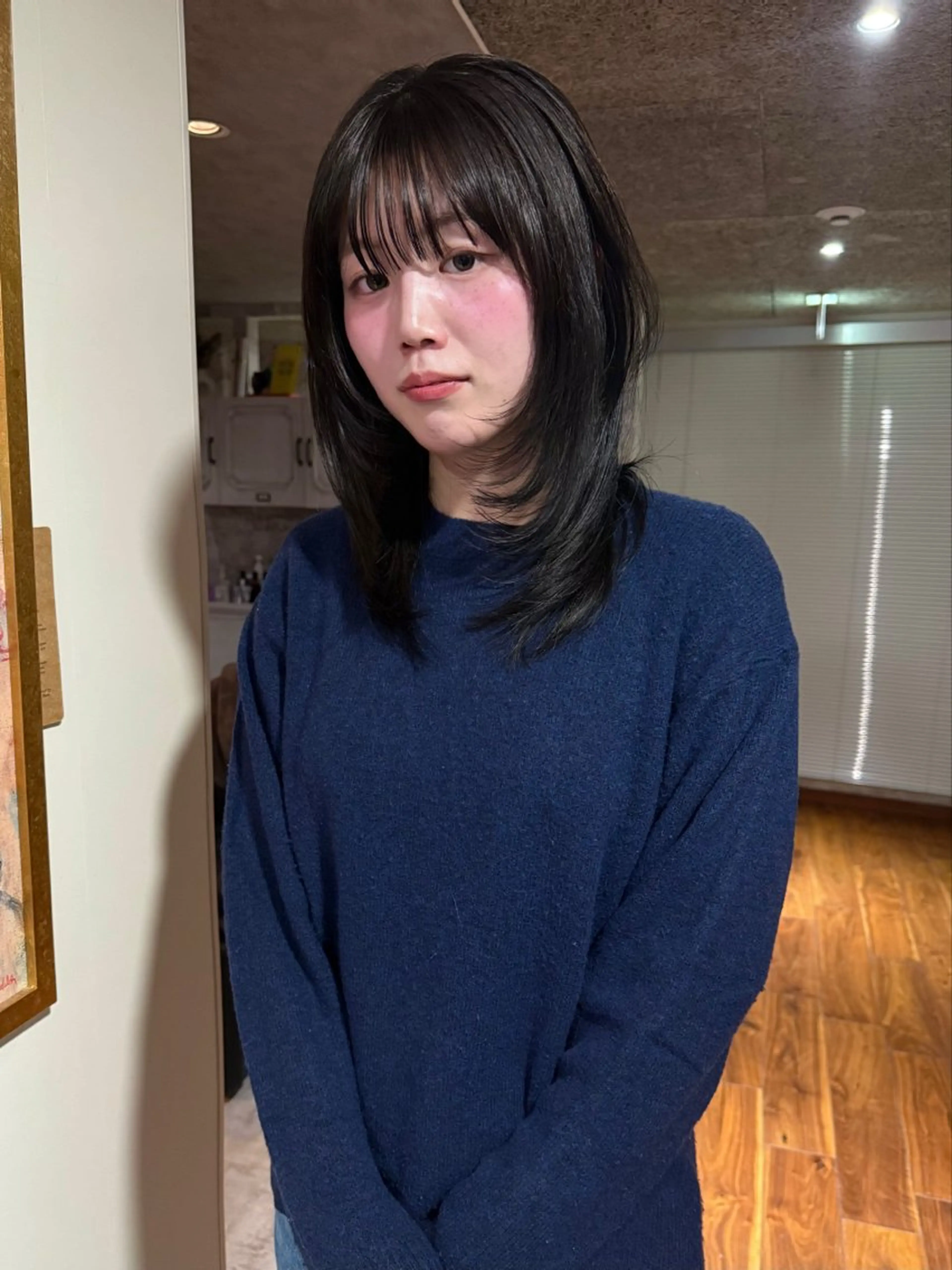 ミディアム カラー カット ヘアカラー トリートメント mai / linoah˚✧のヘアスタイル