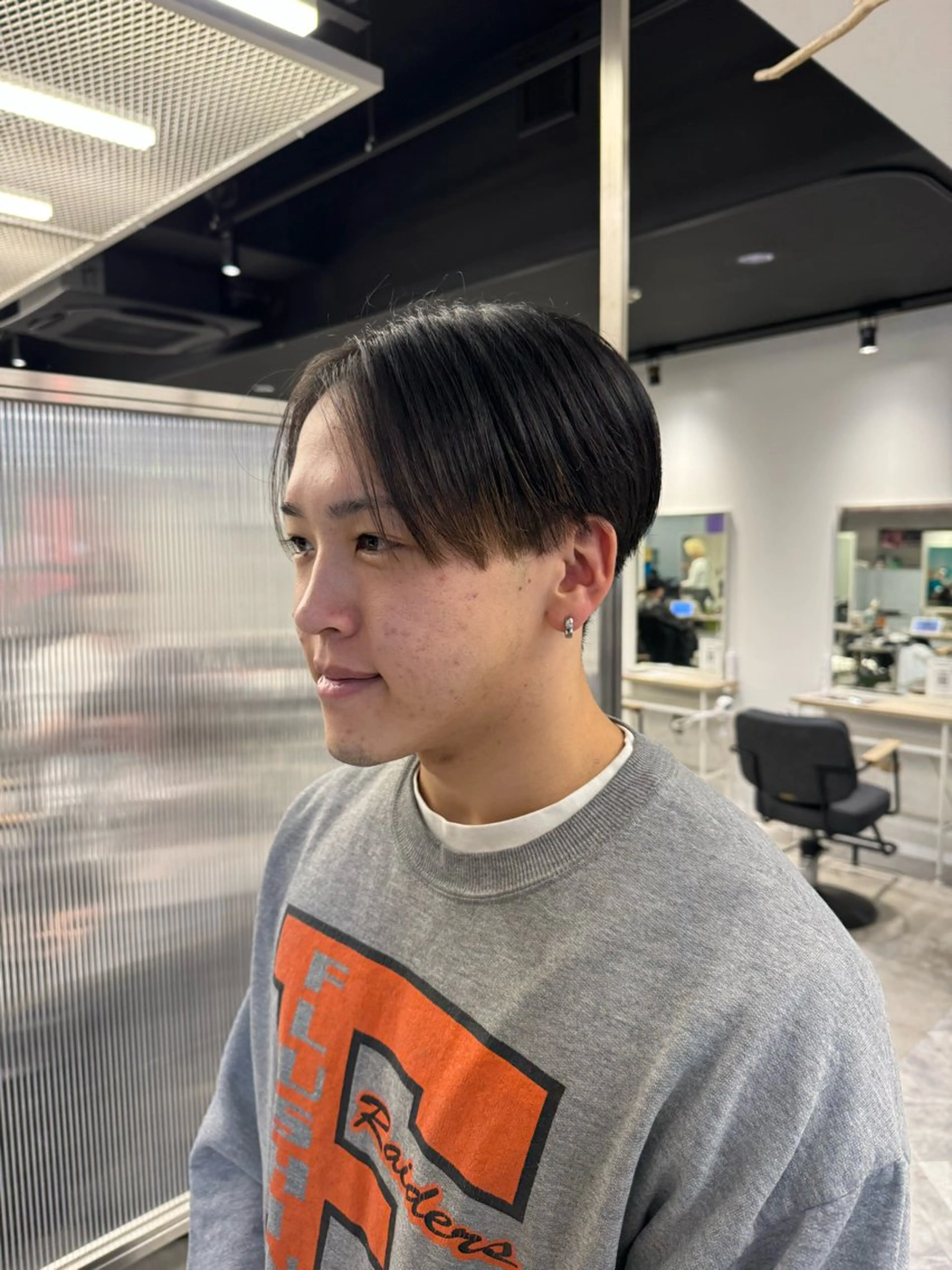 メンズ カット ルイ☆【ボブ/メンズ /酸性ストレート】のヘアスタイル