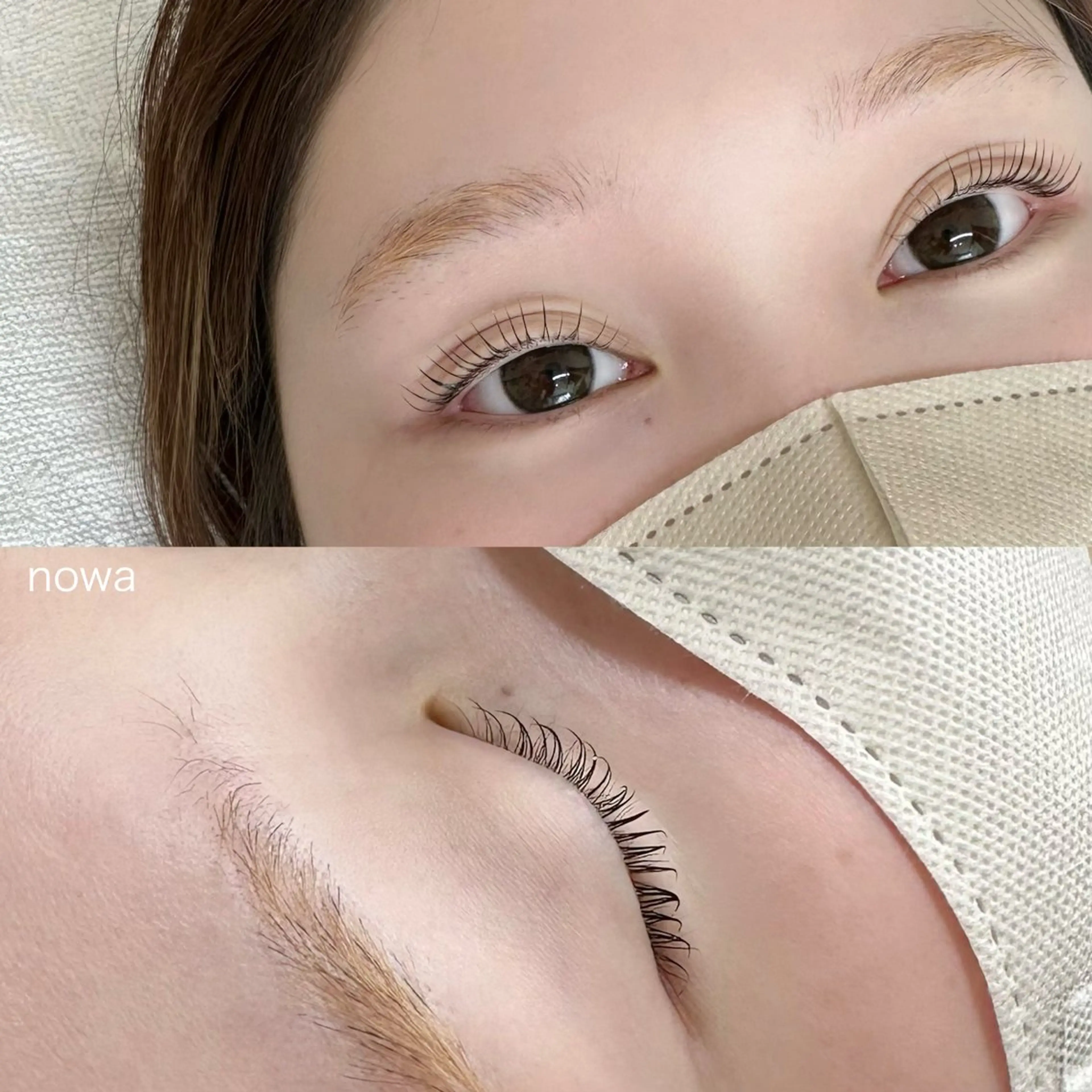 マツエク・マツパ マツパ nowa所属・《nowa》 mai まつげ/眉毛の眉毛・アイブロウイメージ
