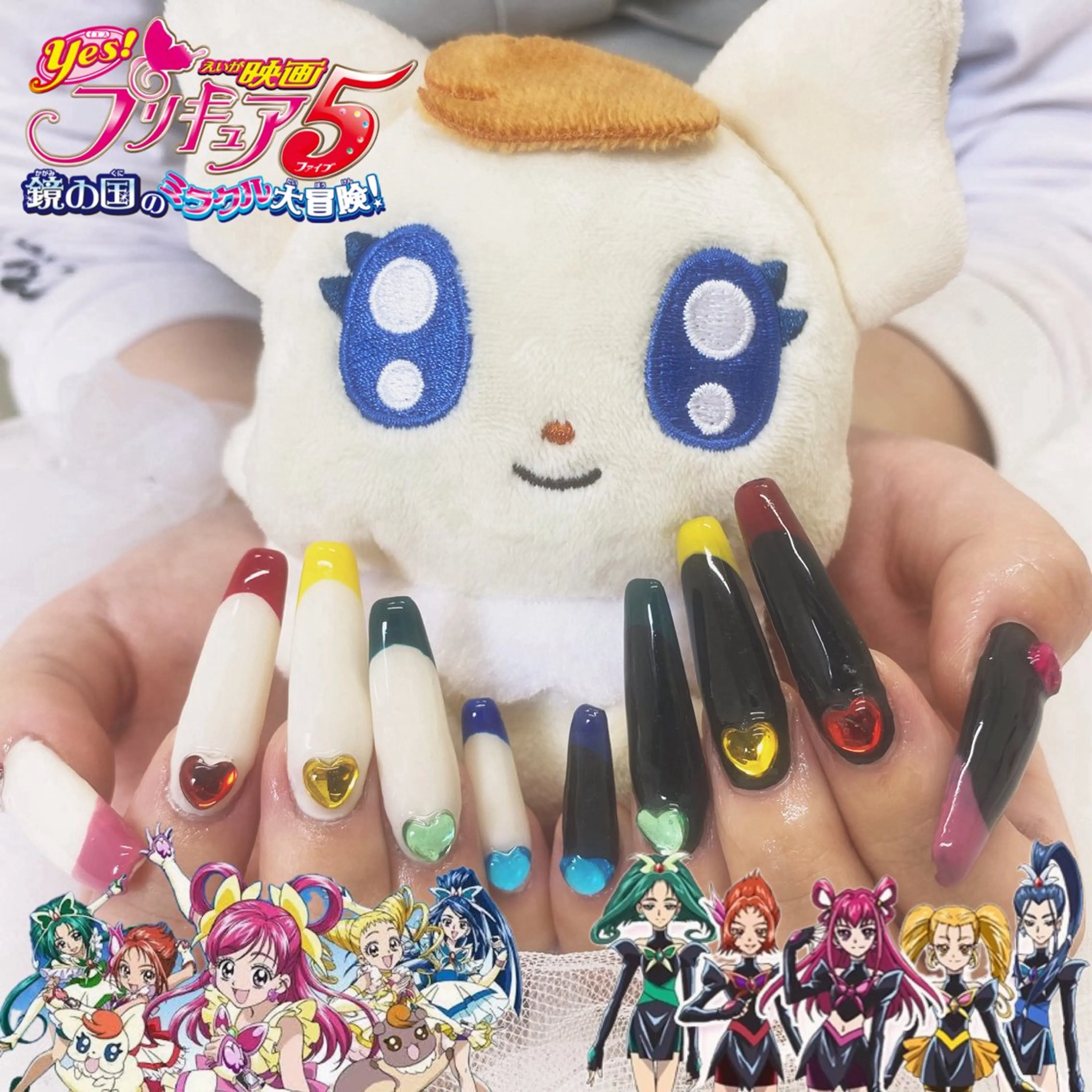 ネイル ロングネイル ネイルチップ ハンドネイル ♡Bitty♡ YURINEのネイルデザイン