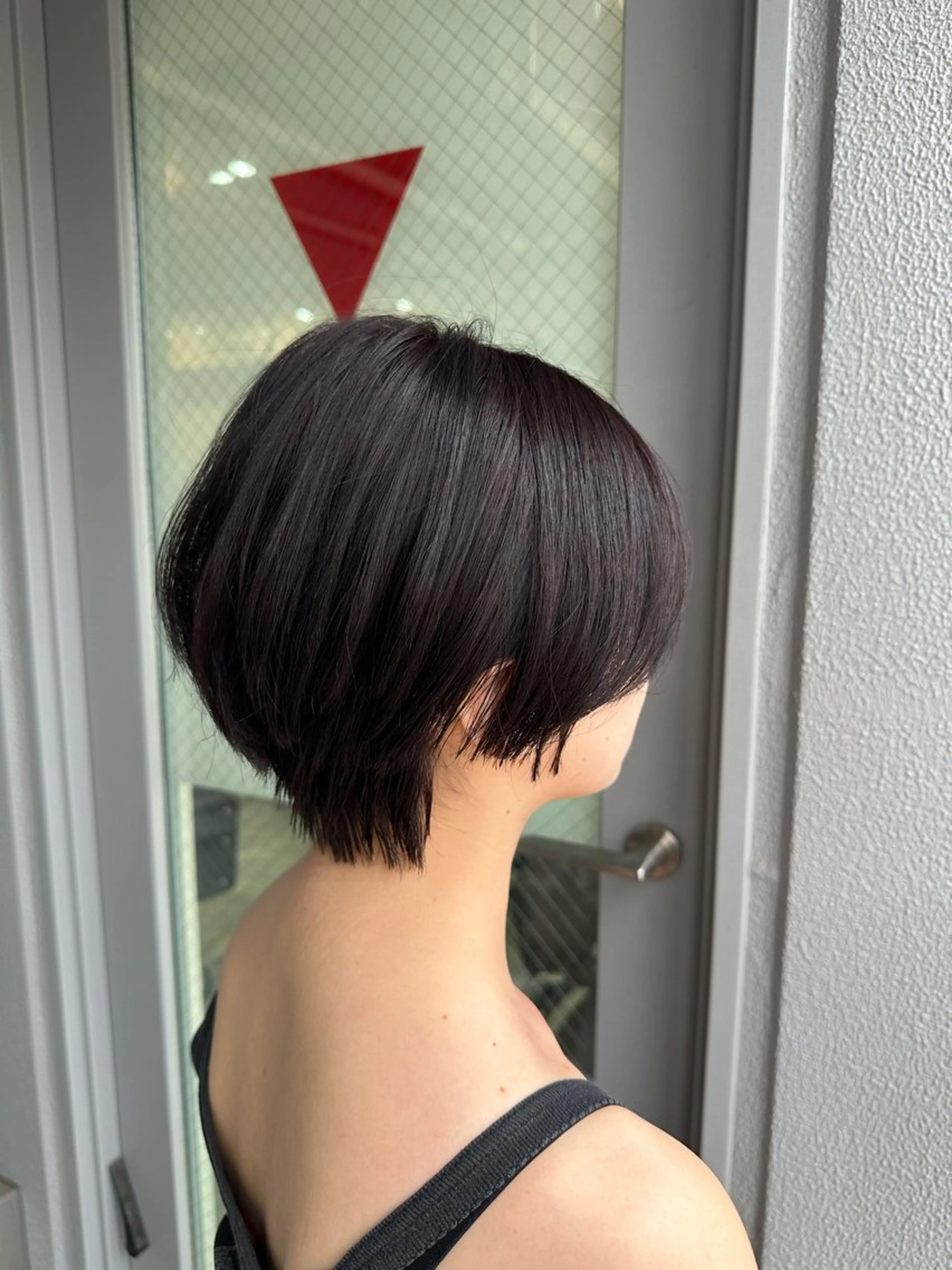 ショート カラー 小顔カット✨ 透明感カラー✨kyoのヘアスタイル
