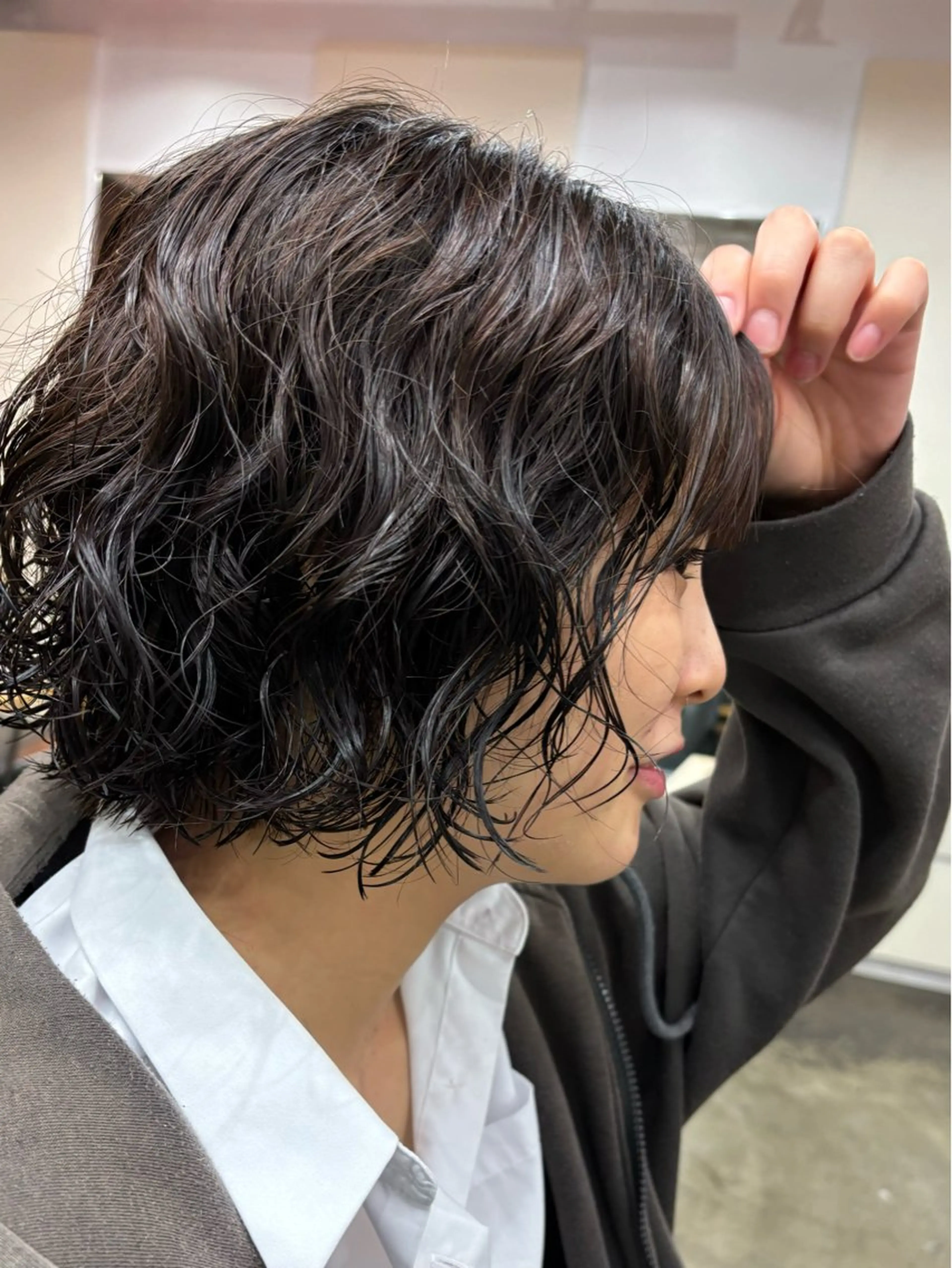 ショート パーマ 🍅MaNO🍅 ネモトナツキのヘアスタイル