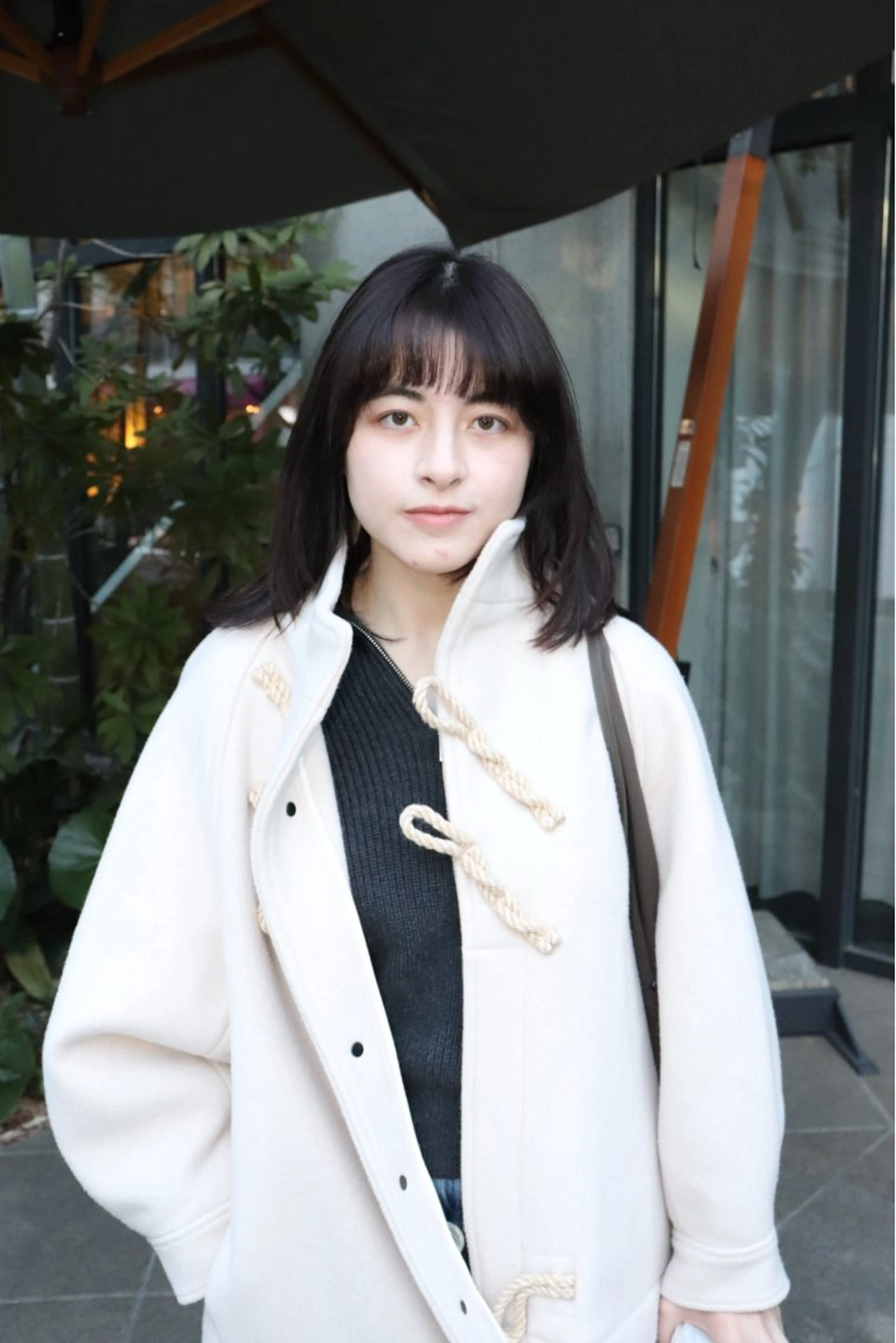 ミディアム 似合わせカット /パーマ岡本淳平のヘアスタイル