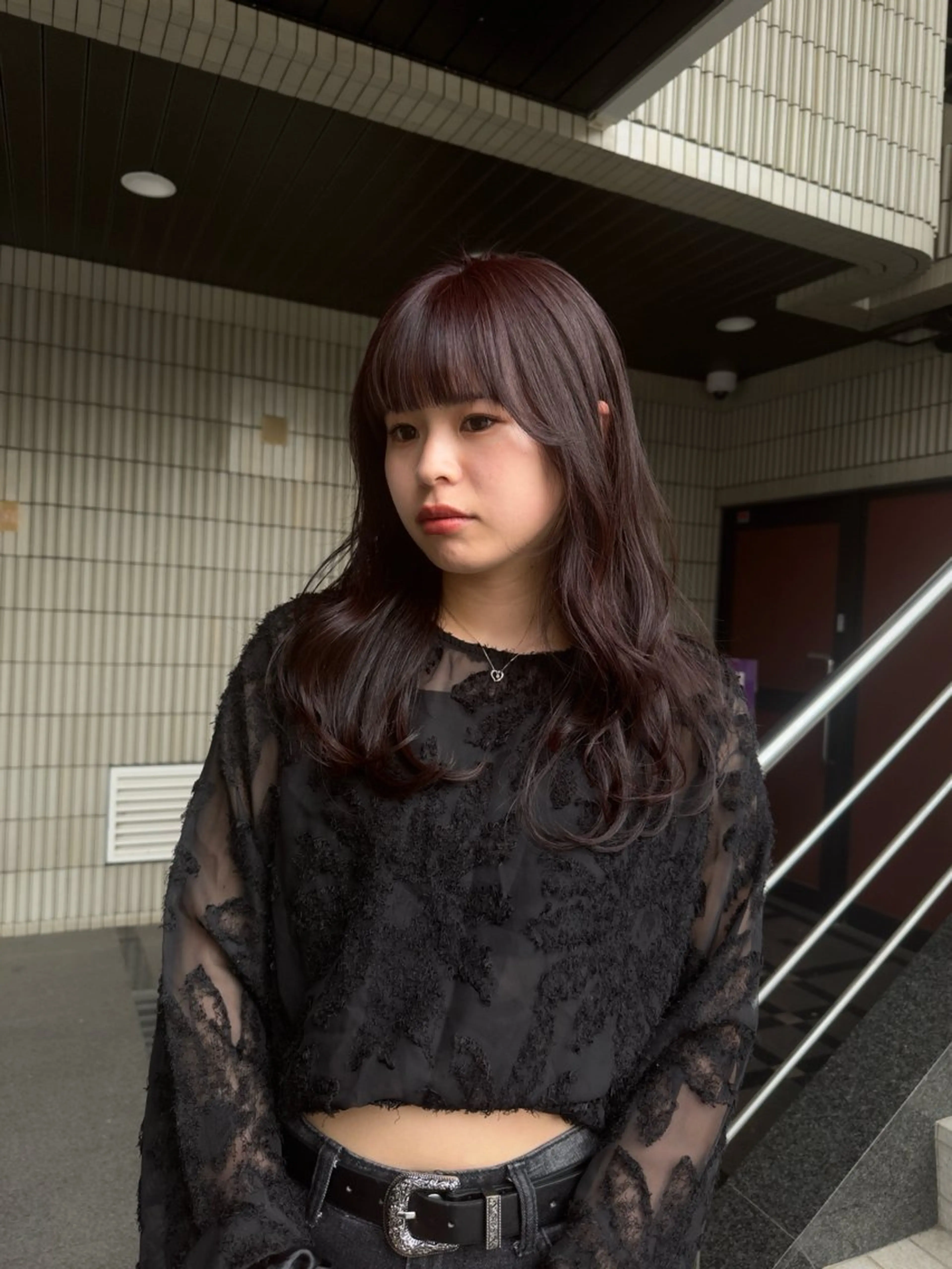 ロング ヘアカラー ショート無料カット 募集🩶narumiのヘアスタイル