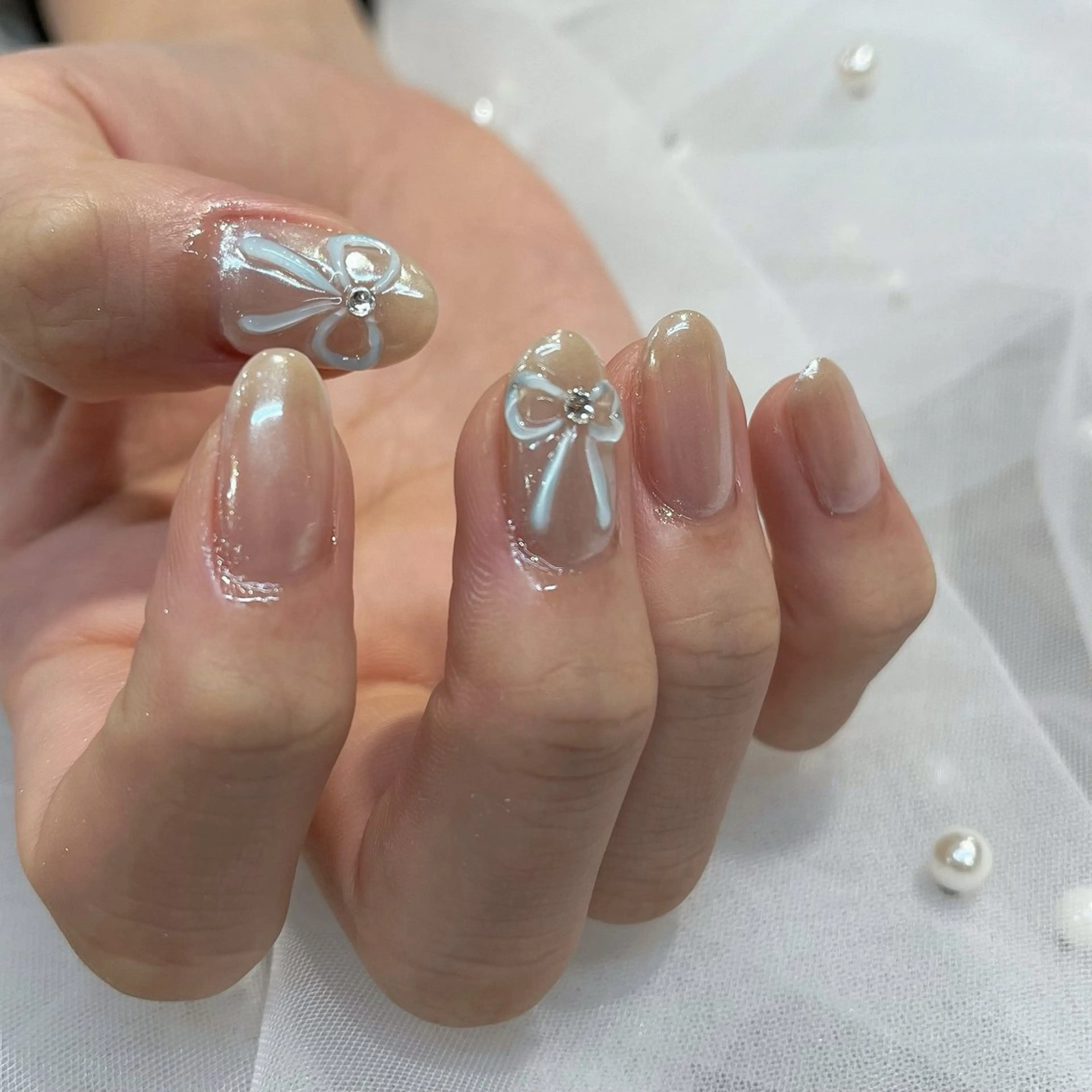 ネイル ハンドネイル 内田 里穂のネイルデザイン