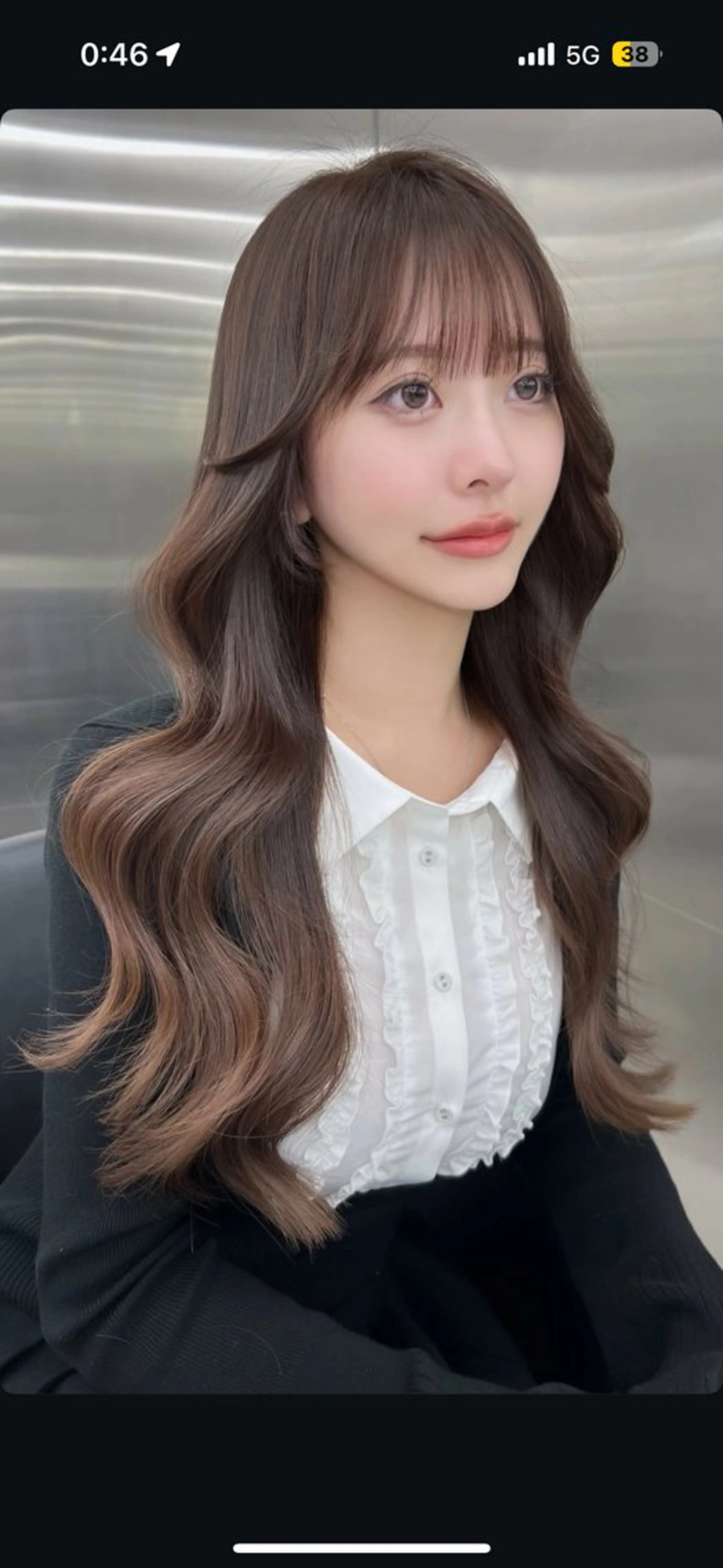 ロング カット トリートメント miuru/網紅ヘア 🇨🇳レイヤーのヘアスタイル