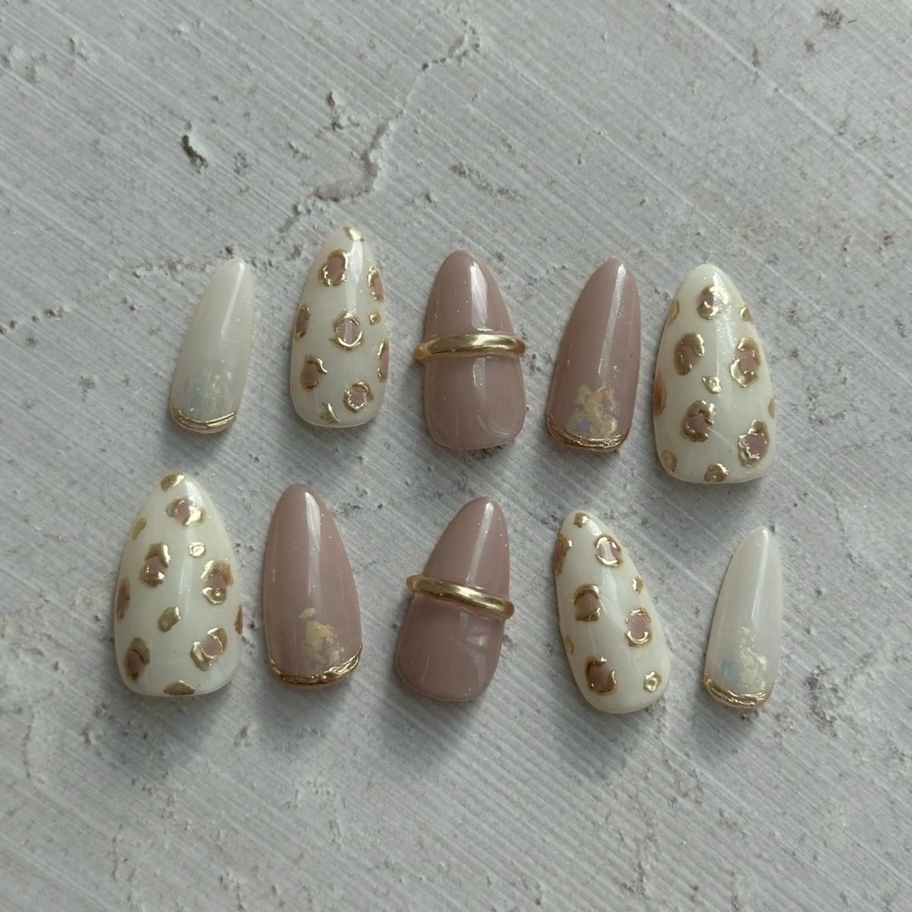 ネイル ⭐︎休業中の練習⭐︎ JNA認定講師髙橋のネイルデザイン