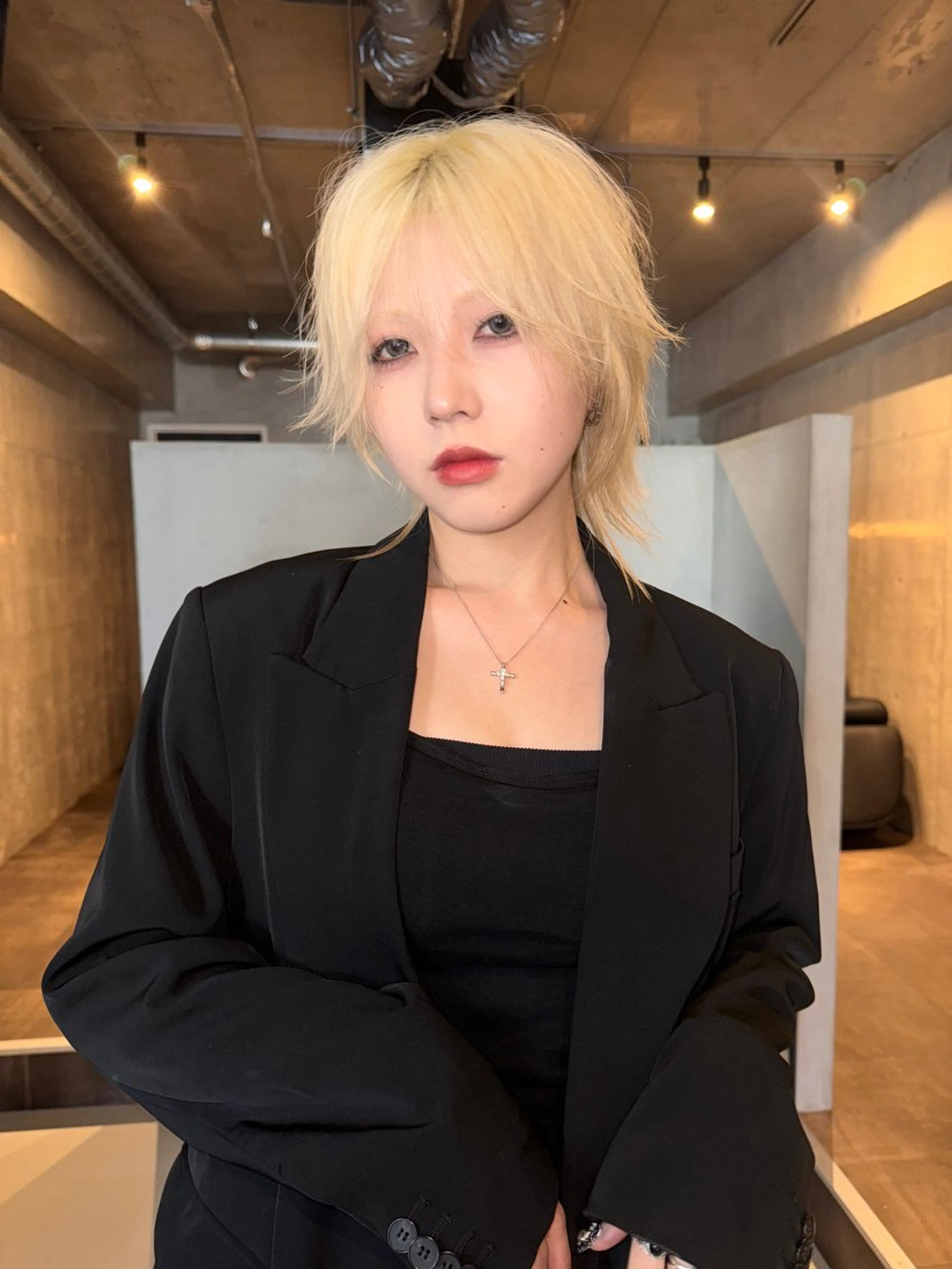 ミディアム レイヤーカット カット ヘアカラー トリートメント 鎌田健/ボブ/ カラー/パーマのヘアスタイル