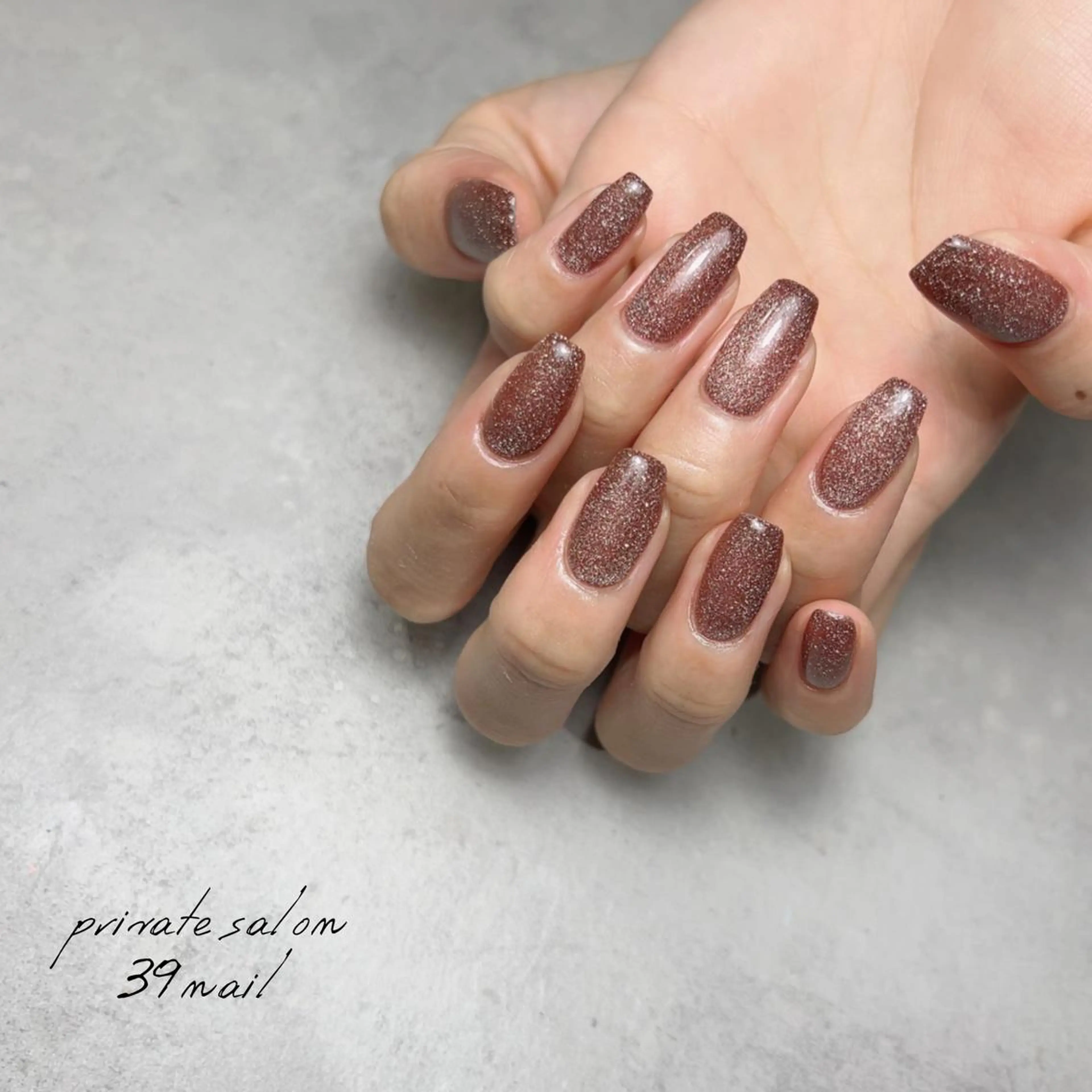 ミディアム ネイル ハンドネイル 京橋 【39nail】のネイルデザイン