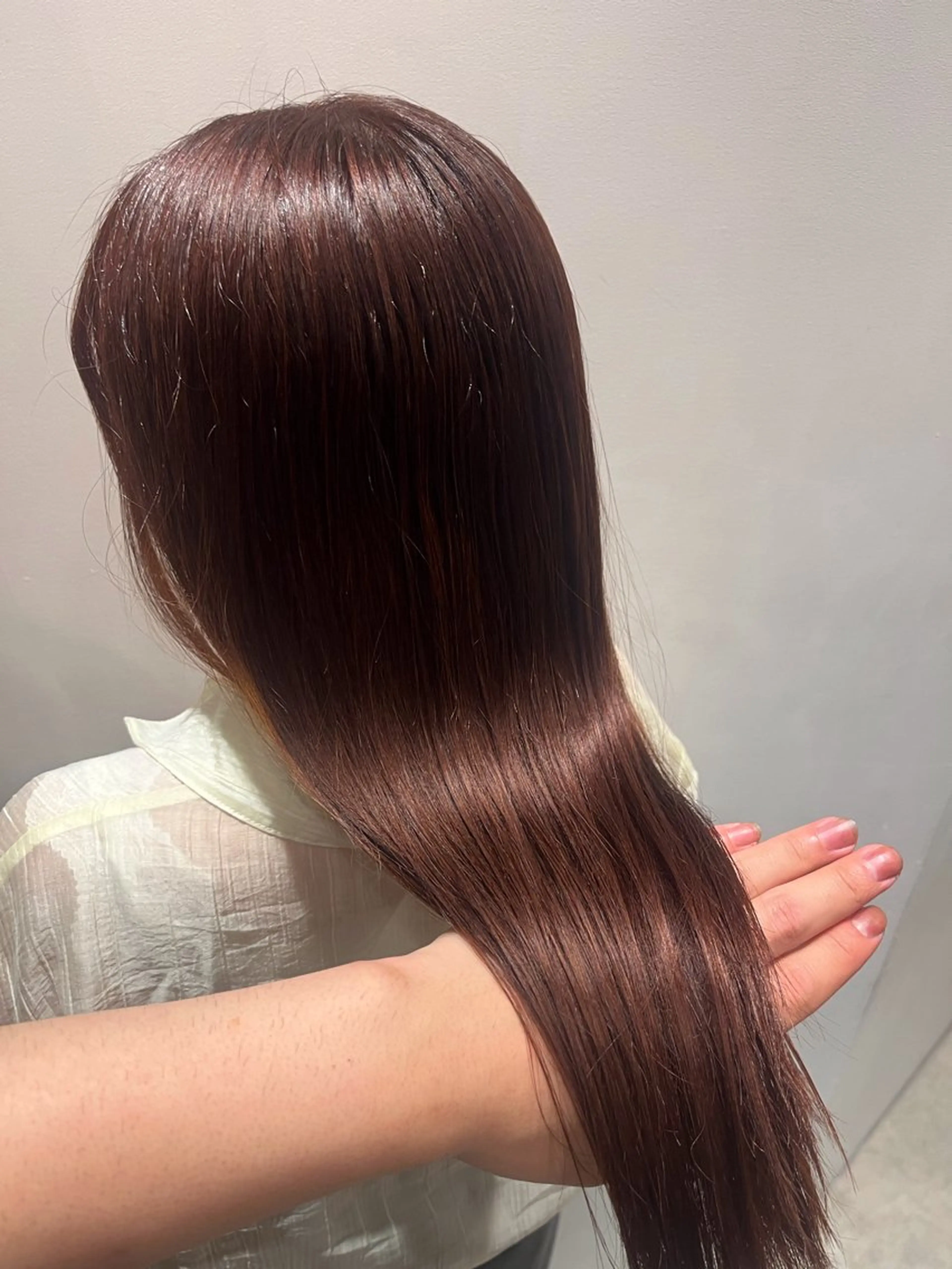 セミロング ヘアカラー 新宿/カット/ 縮毛矯正/かずまのヘアスタイル