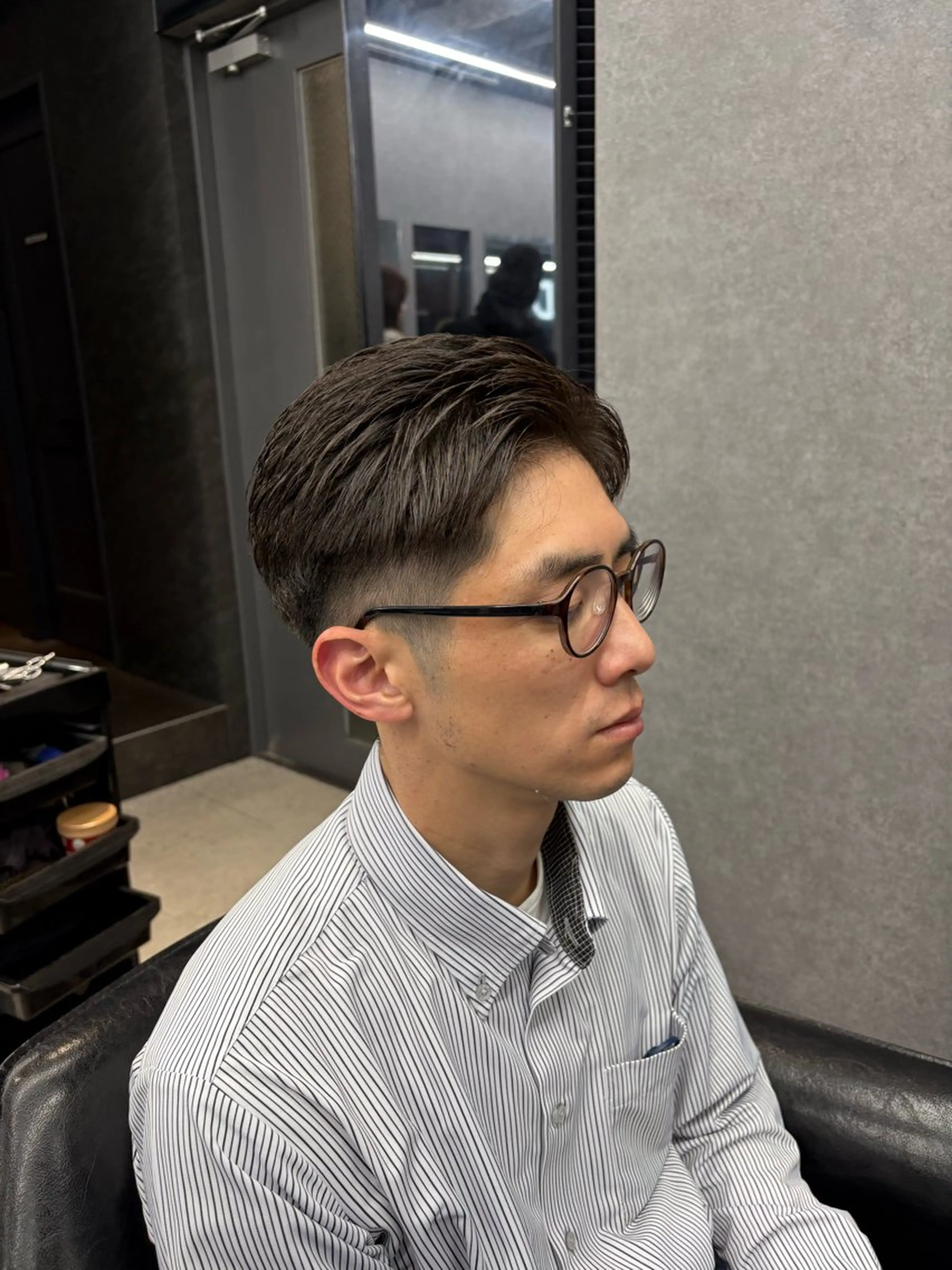 ショート メンズ 豊洲メンズカット 宮崎大弥のヘアスタイル