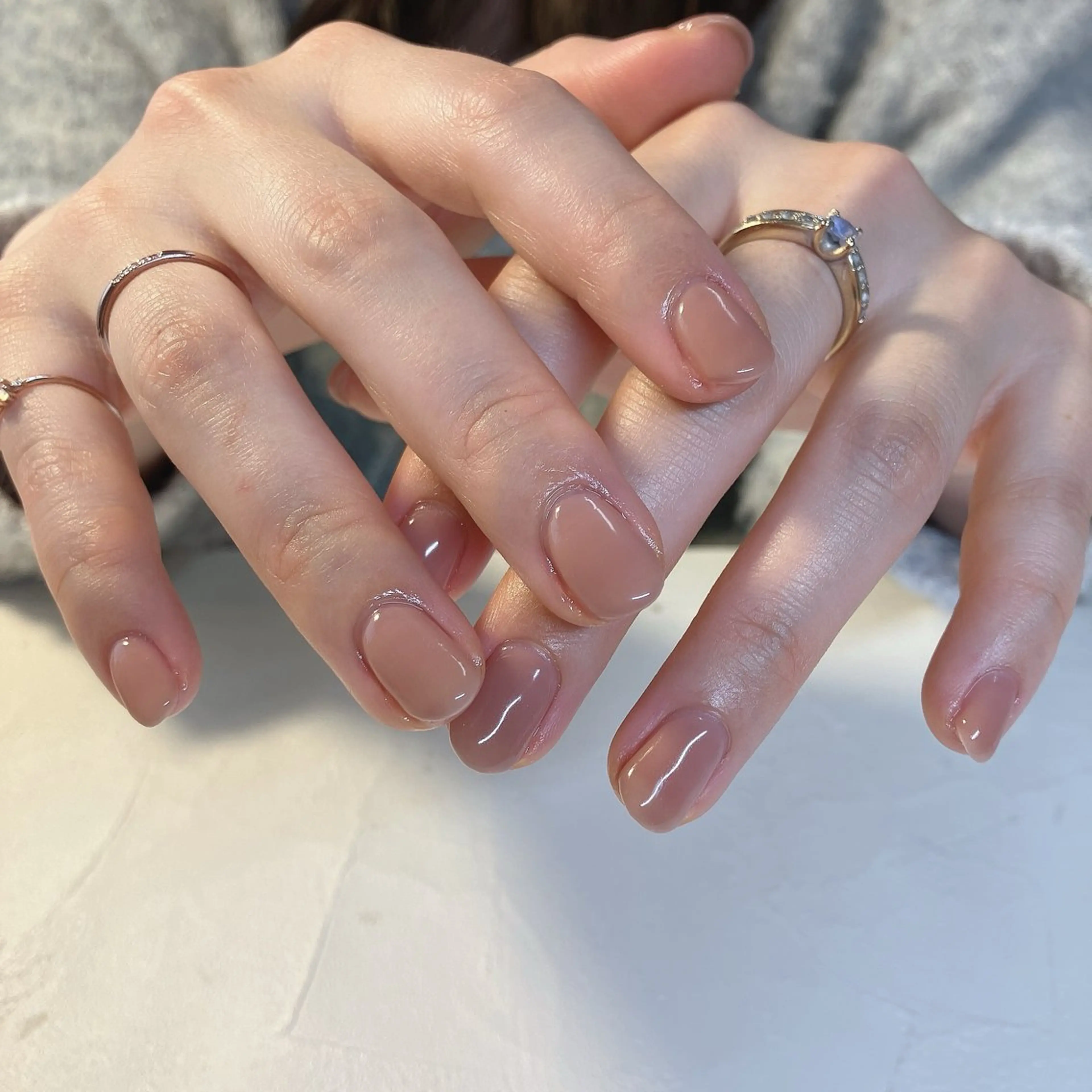 ネイル ワンカラーネイル ハンドネイル nails 🎀meのネイルデザイン