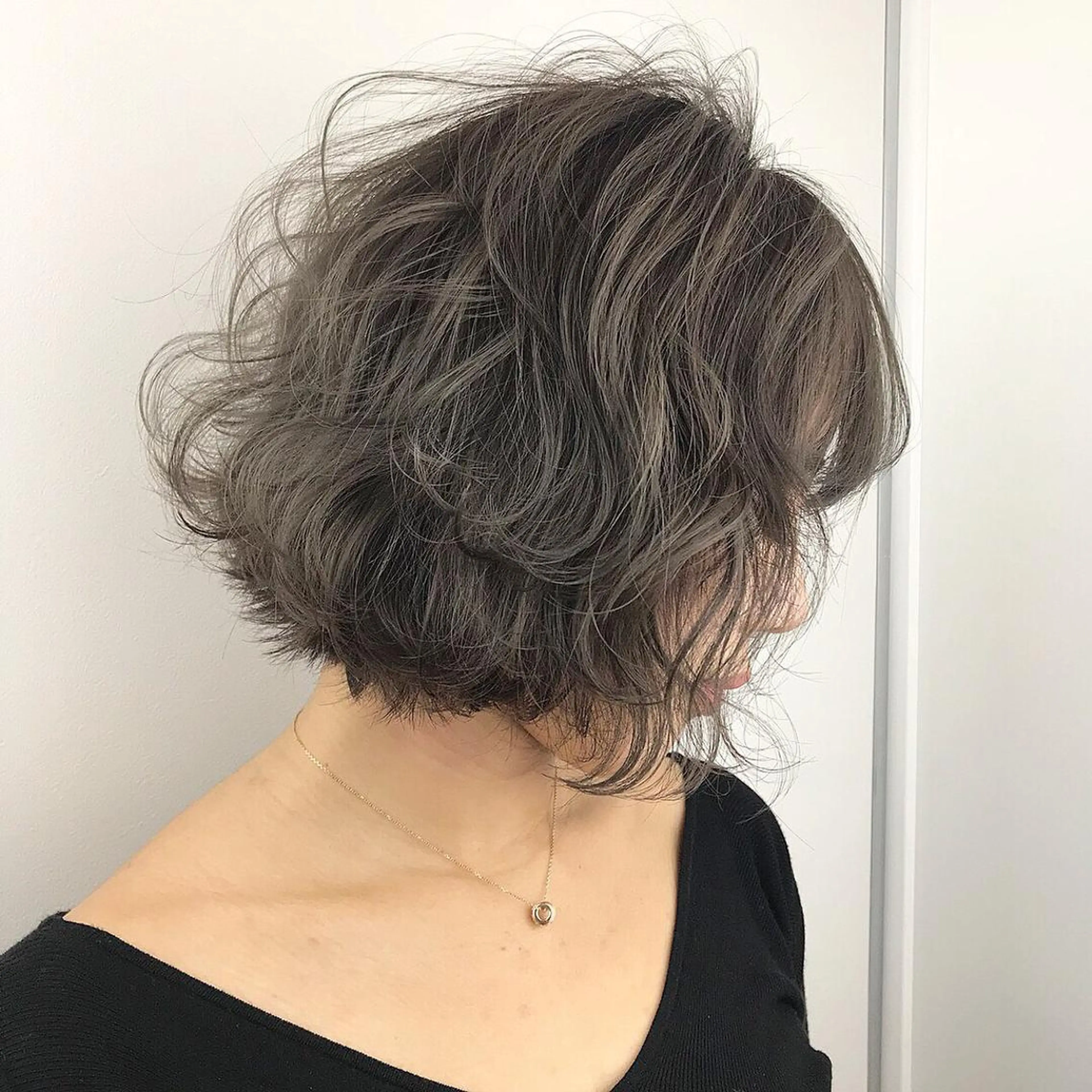 ショート カラー ヘアカラー トリートメント 酸性ストレート/ブリ ーチなし/中村 匠のヘアスタイル