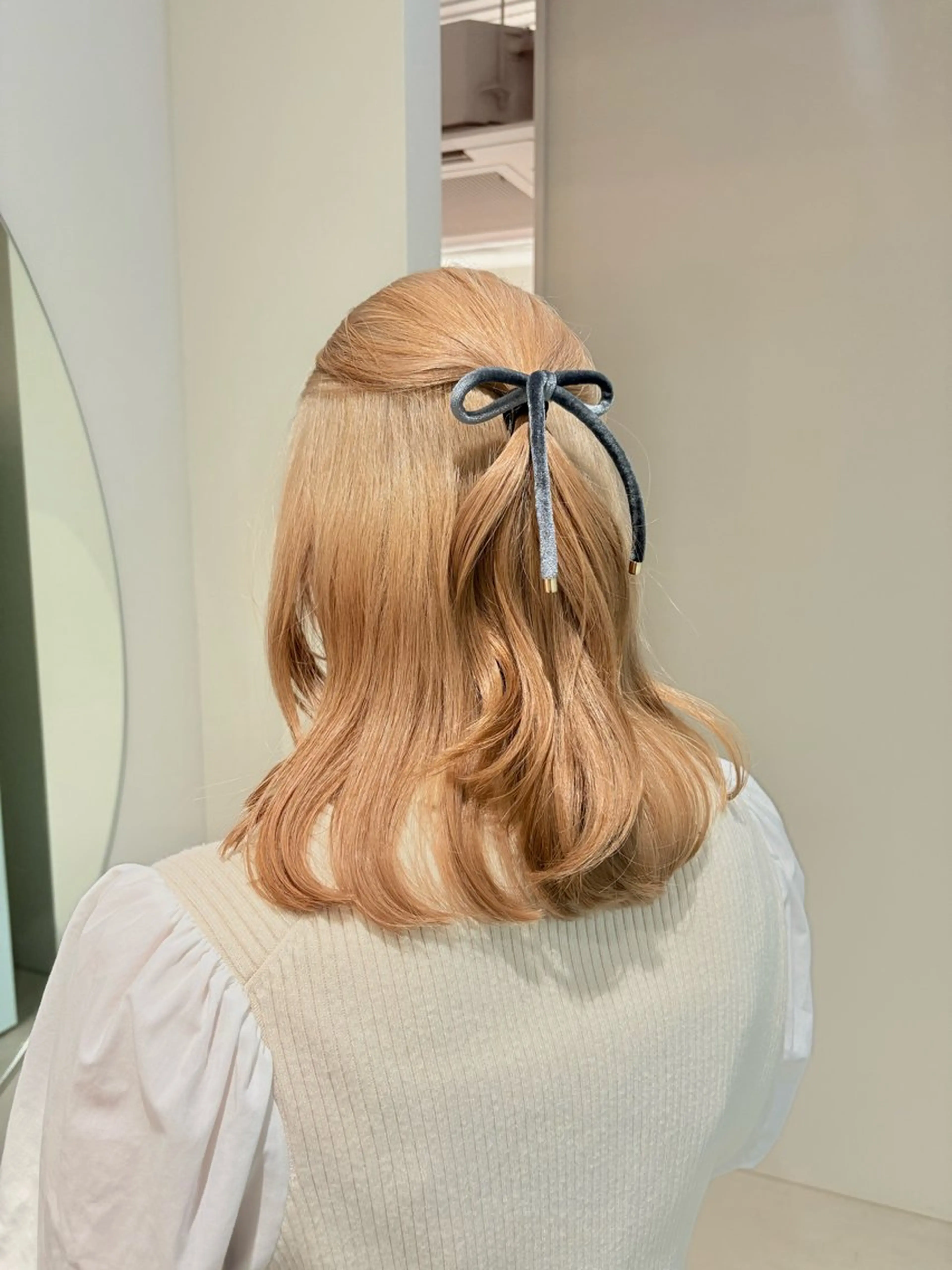 カラー ヘアカラー Harune/うる艶 ハイトーンのヘアスタイル