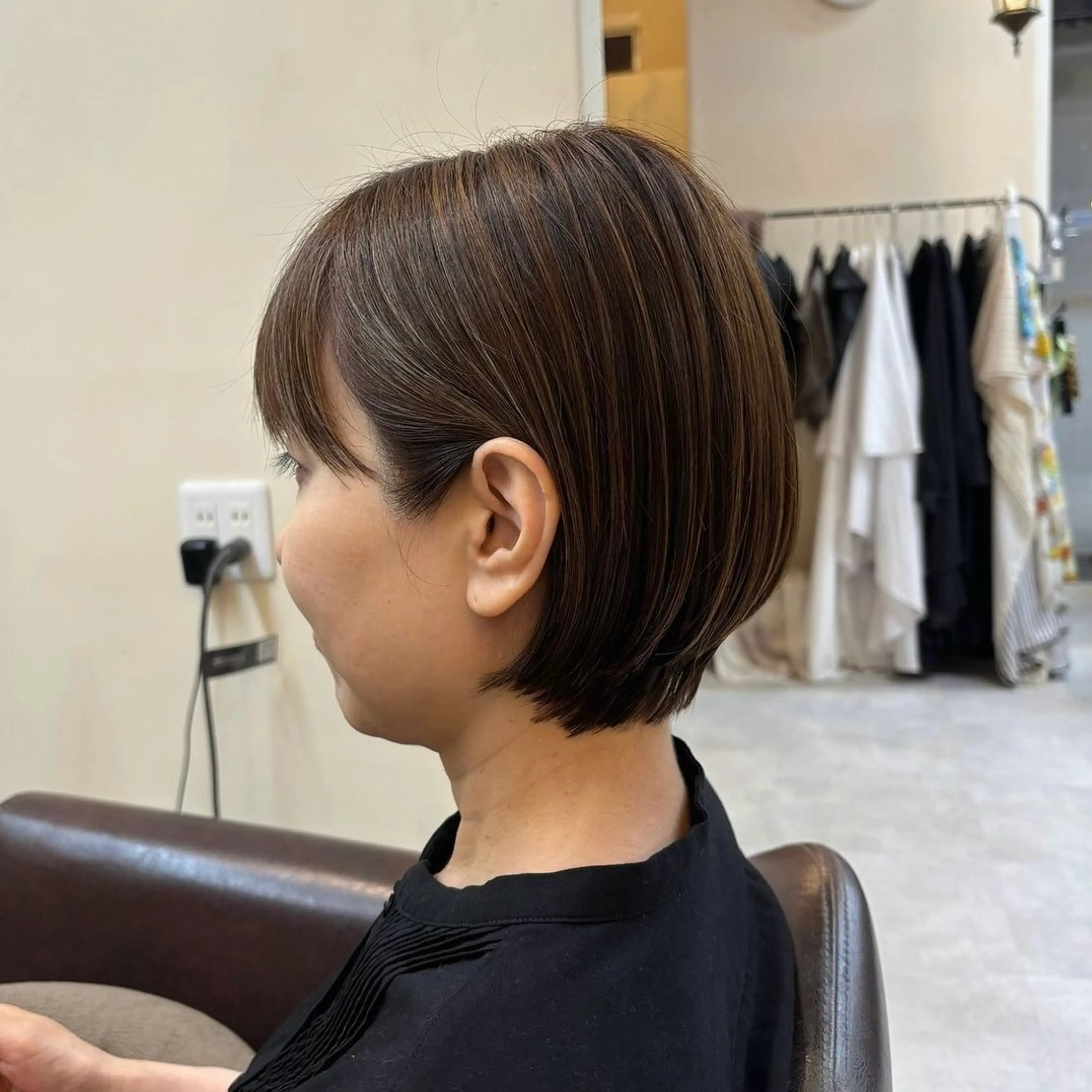 ショート 丸みショート ショートヘア ♡Yusa 【モデル様募集停止】のヘアスタイル
