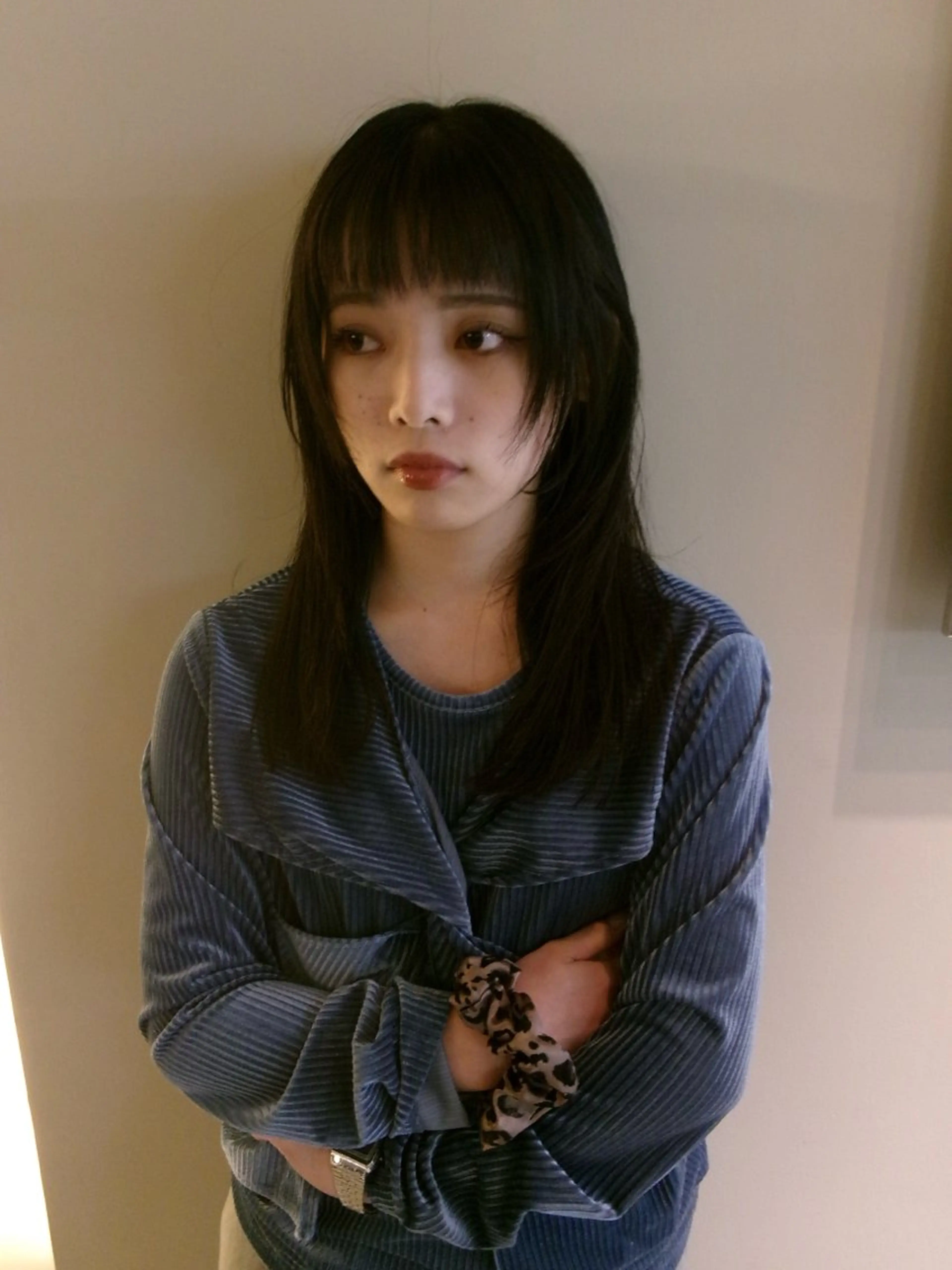 ミディアム カット ヘアカラー トリートメント ニワ/レイヤーカット /透明感カラー💎のヘアスタイル