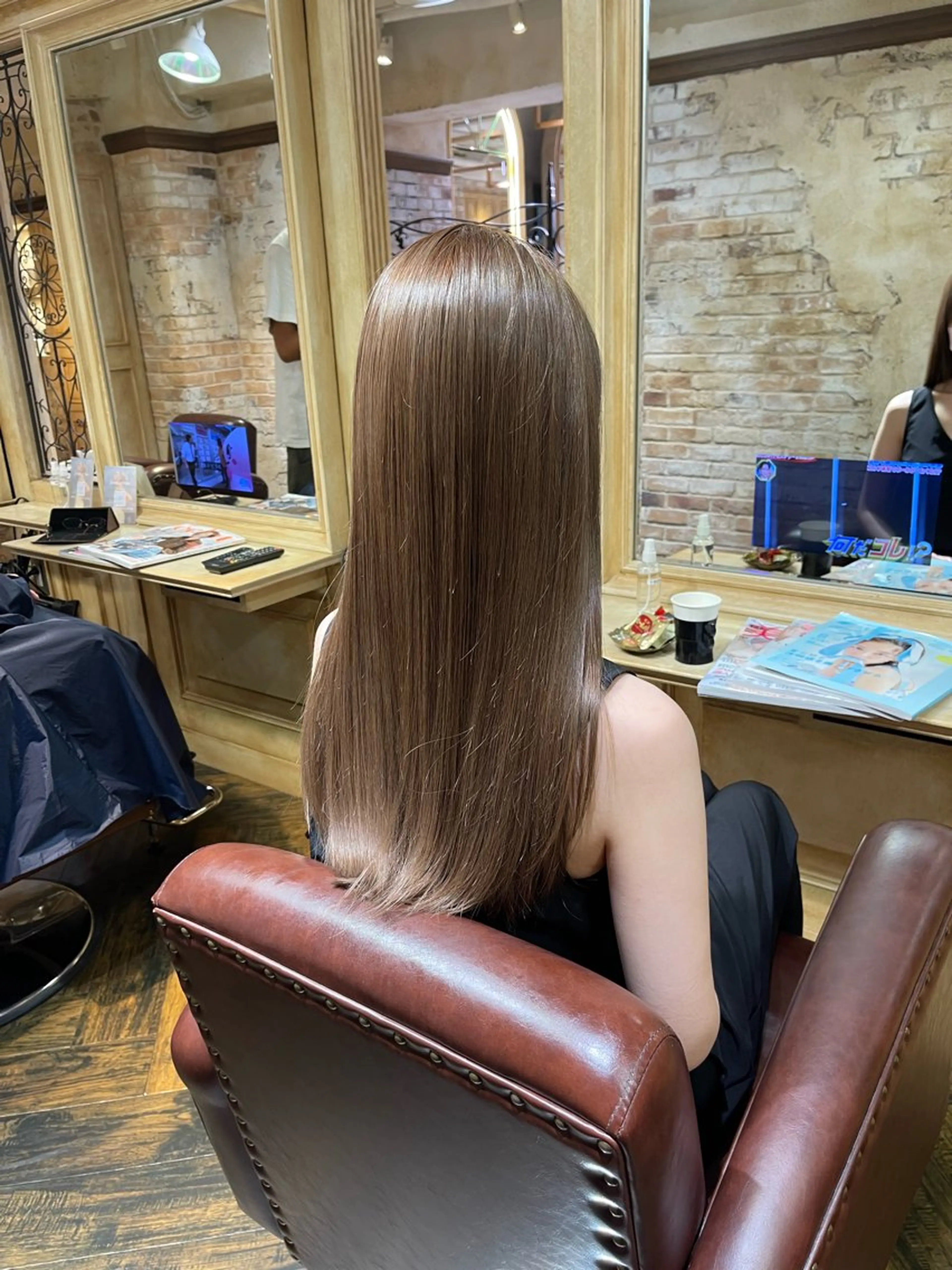 ロング luce所属・千代 夏輝のヘアスタイル