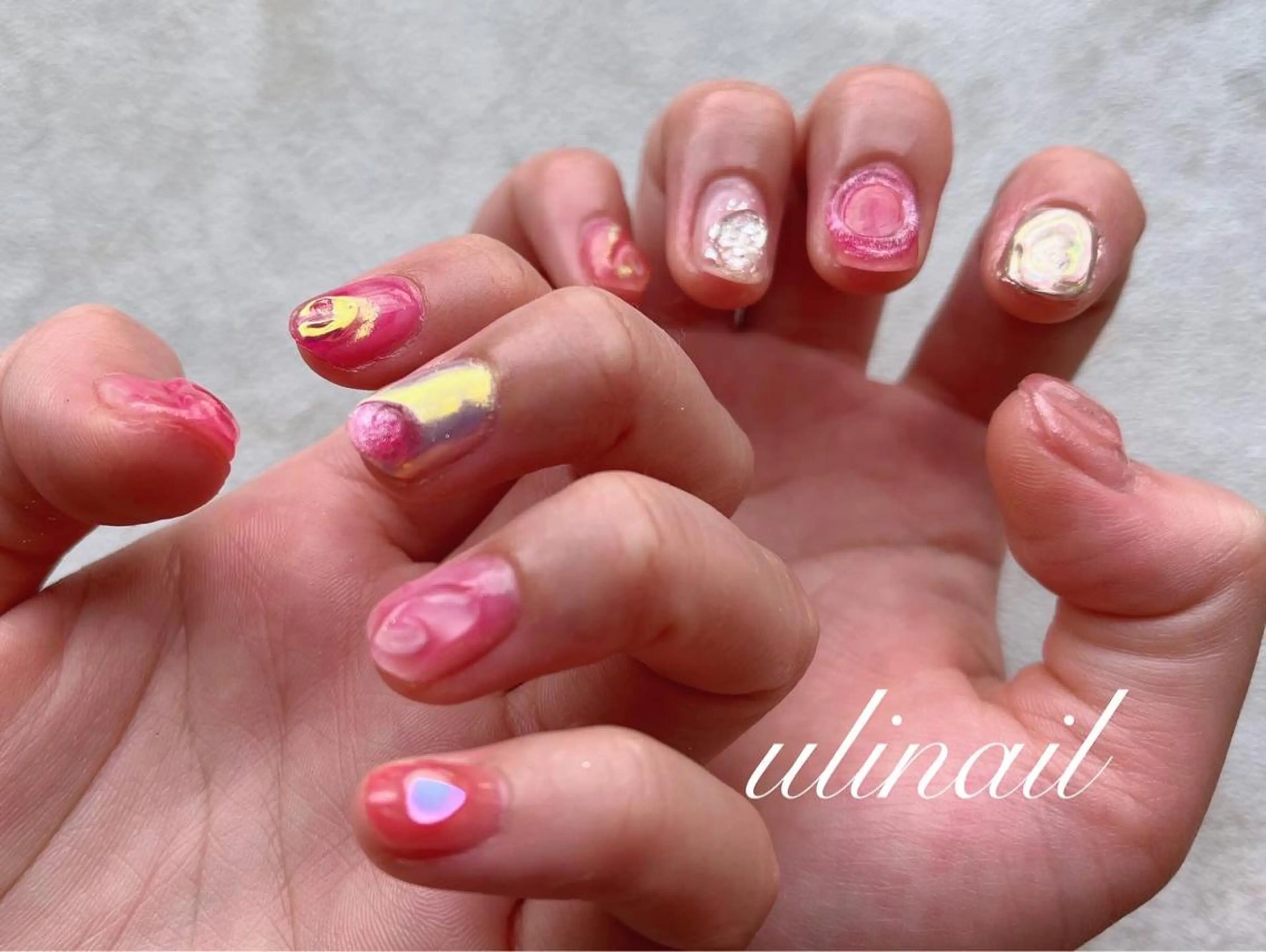 ハンドネイル ulinail （ウリネイル）のネイルデザイン