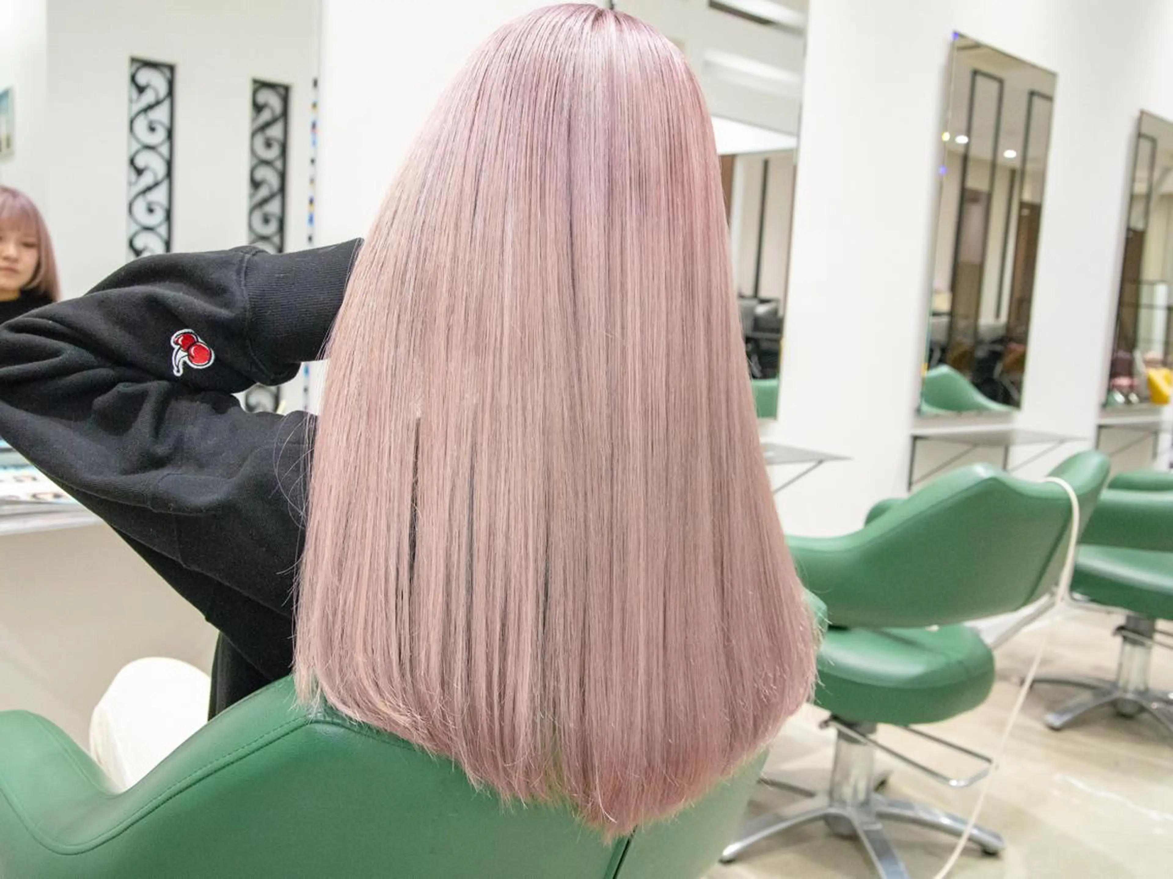 ロング カラー カット Re:ta Hair 飯田淳平のヘアスタイル