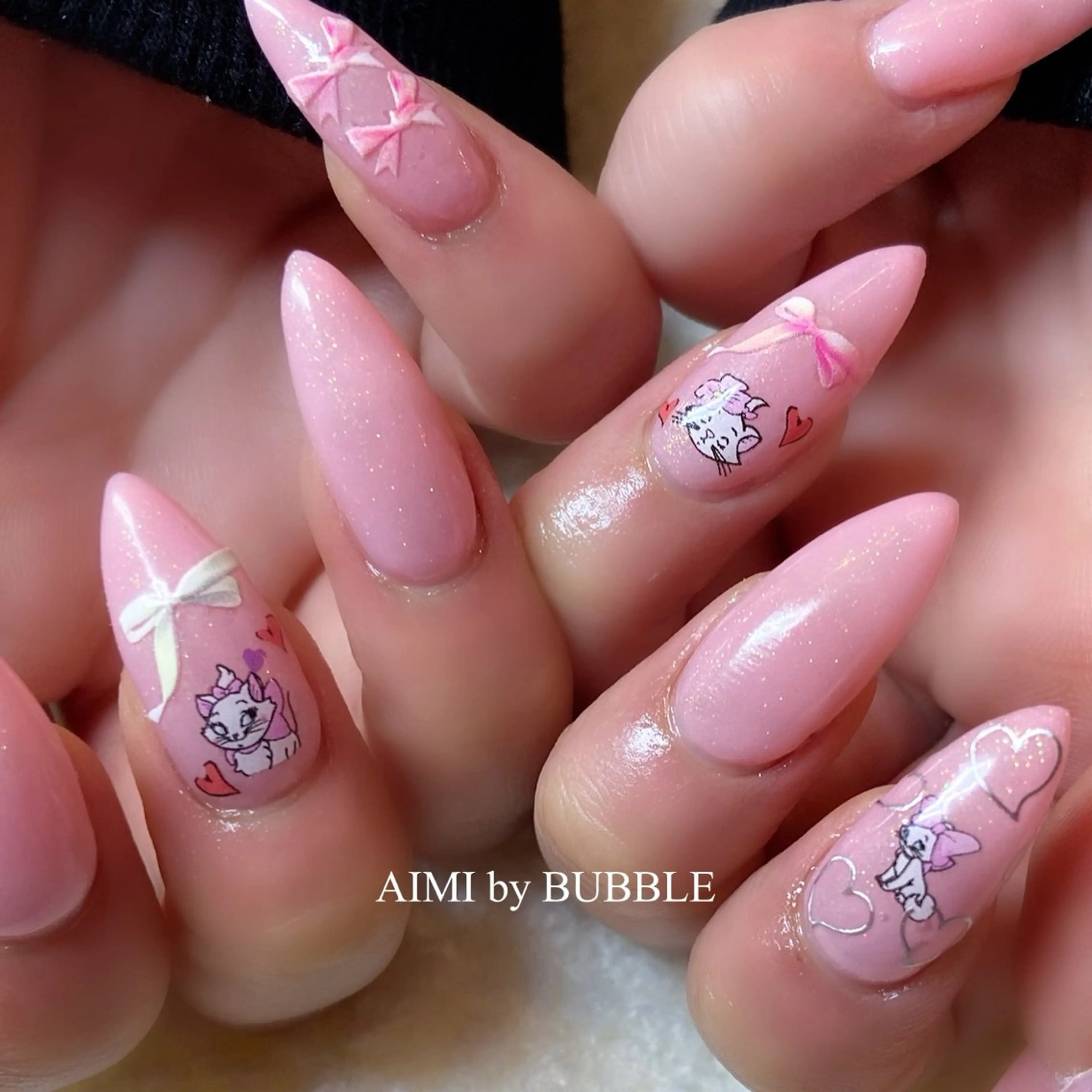 ネイル ハンドネイル AIMI by BUBBLE所属・BUBBLE🫧 RIONAのネイルデザイン