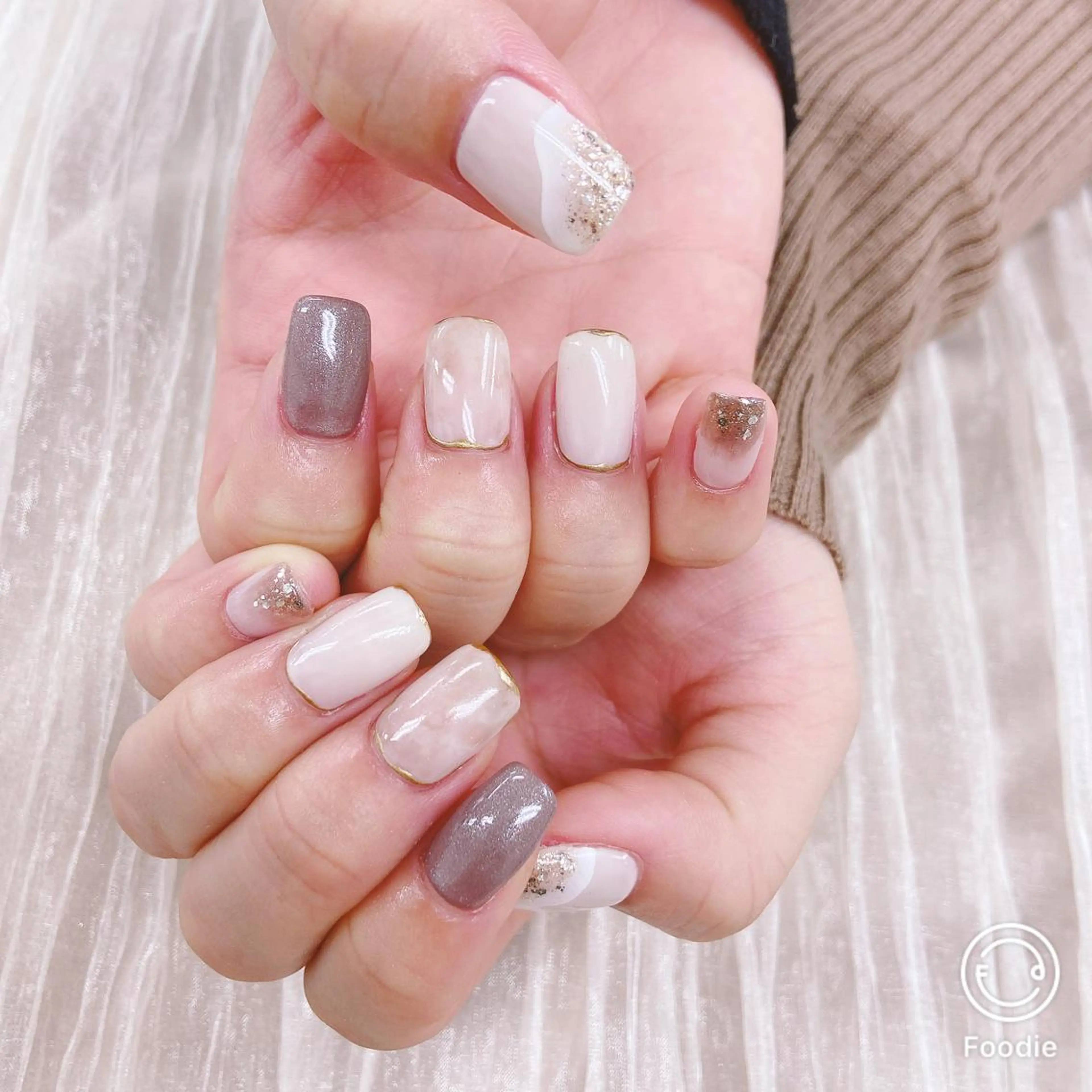 ネイル アートネイル ニュアンスネイル ネイリスト あこのネイルデザイン