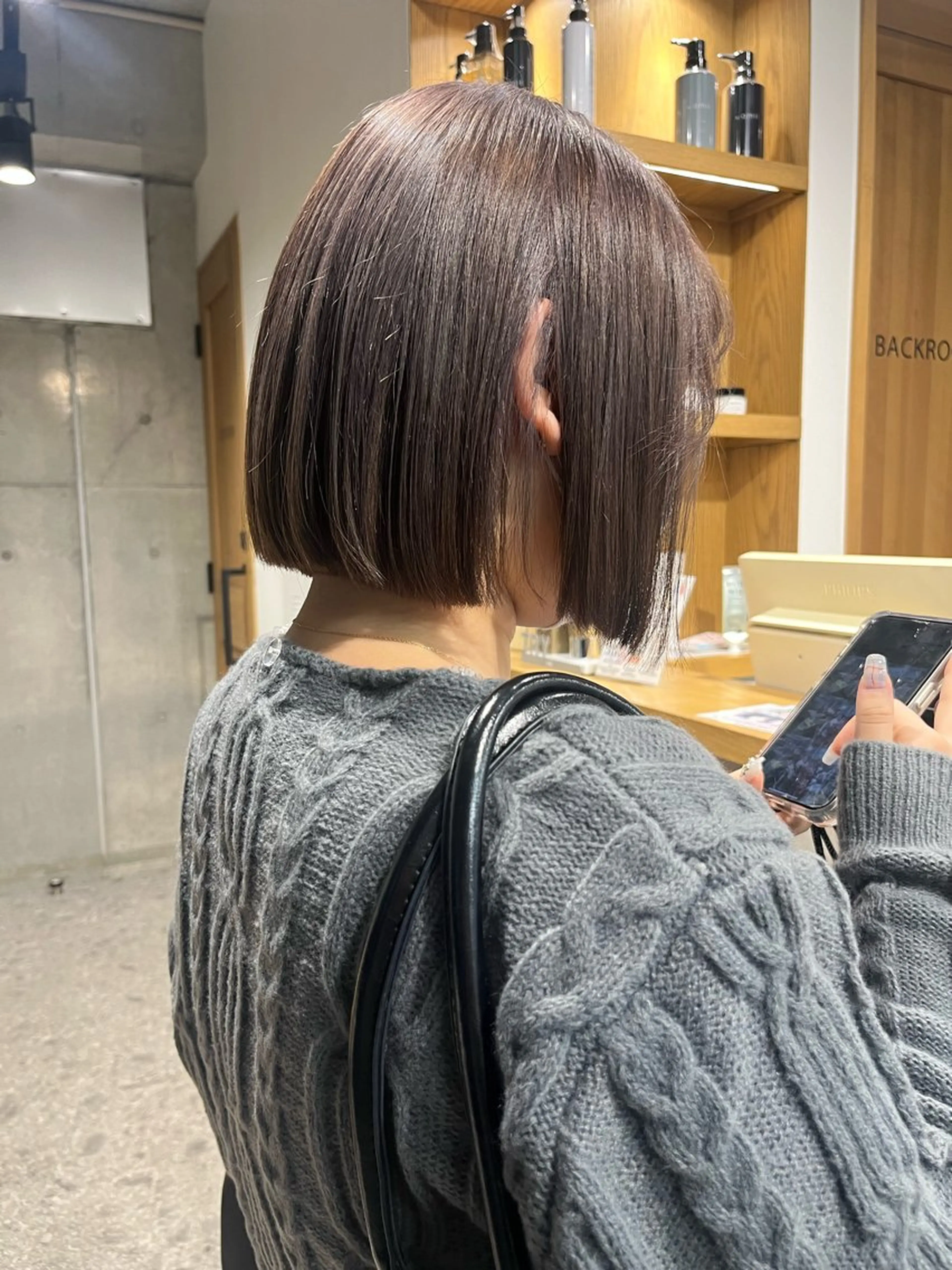 カラー ブリーチ 透明感カラー ️🩵LUFE ayano️🩵のヘアスタイル