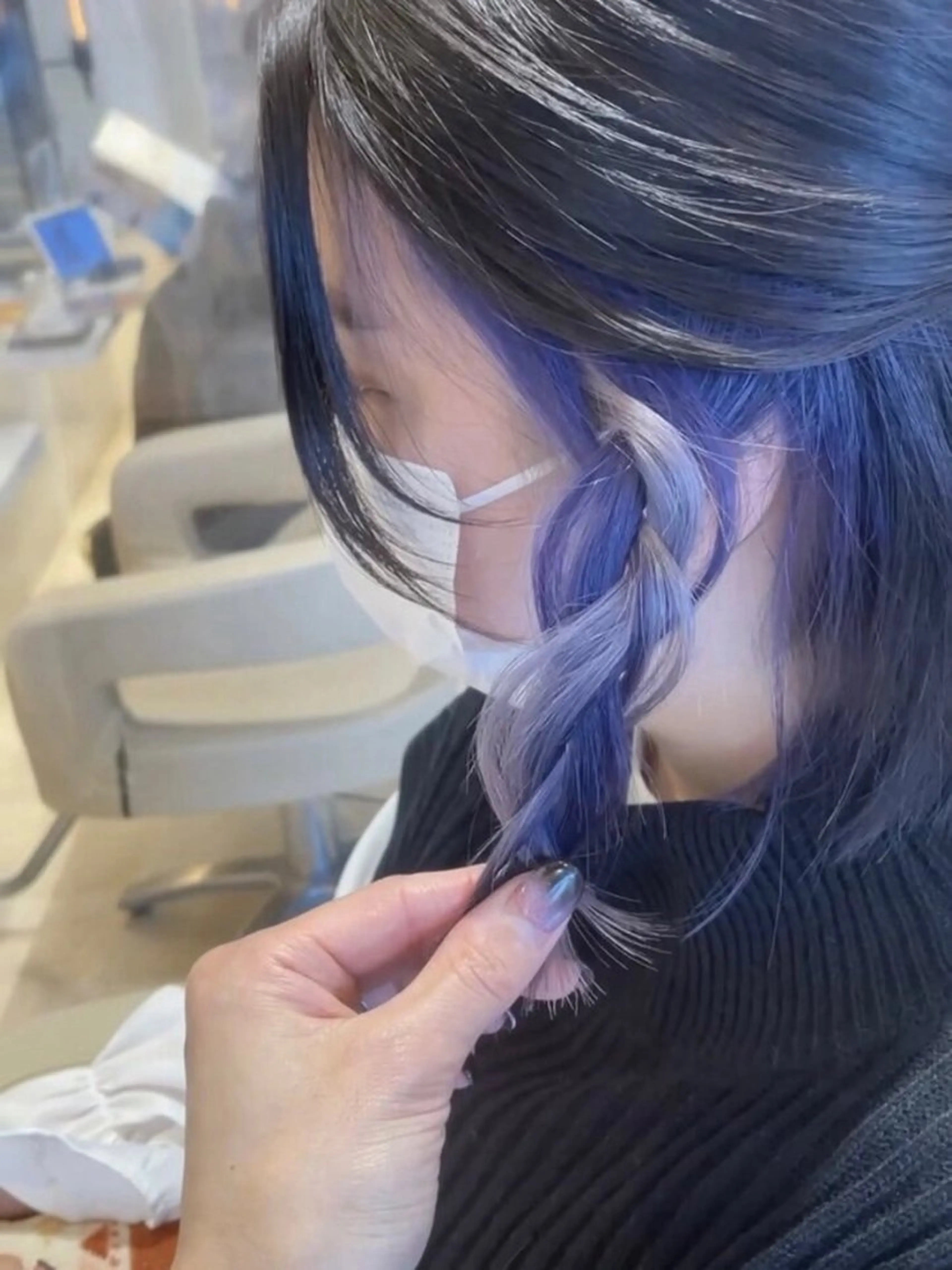 カラー WiLL 京橋 ️🩵夏見沙帆️🩵のヘアスタイル