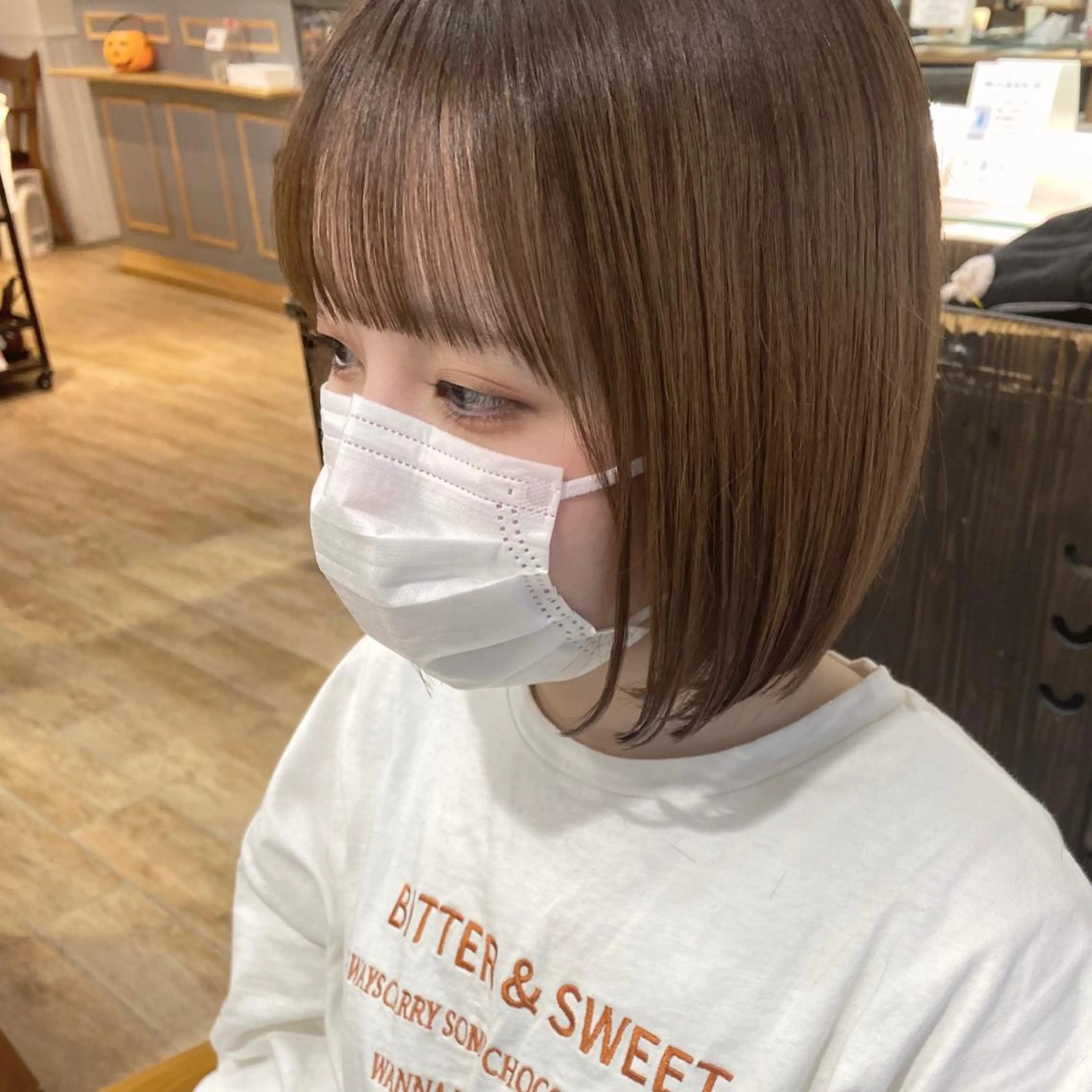 ショート カラー パーマ ヘアアレンジ メンズ キッズ ネイル マツエク・マツパ 横浜Bob美容師🤎 ERINAのヘアスタイル