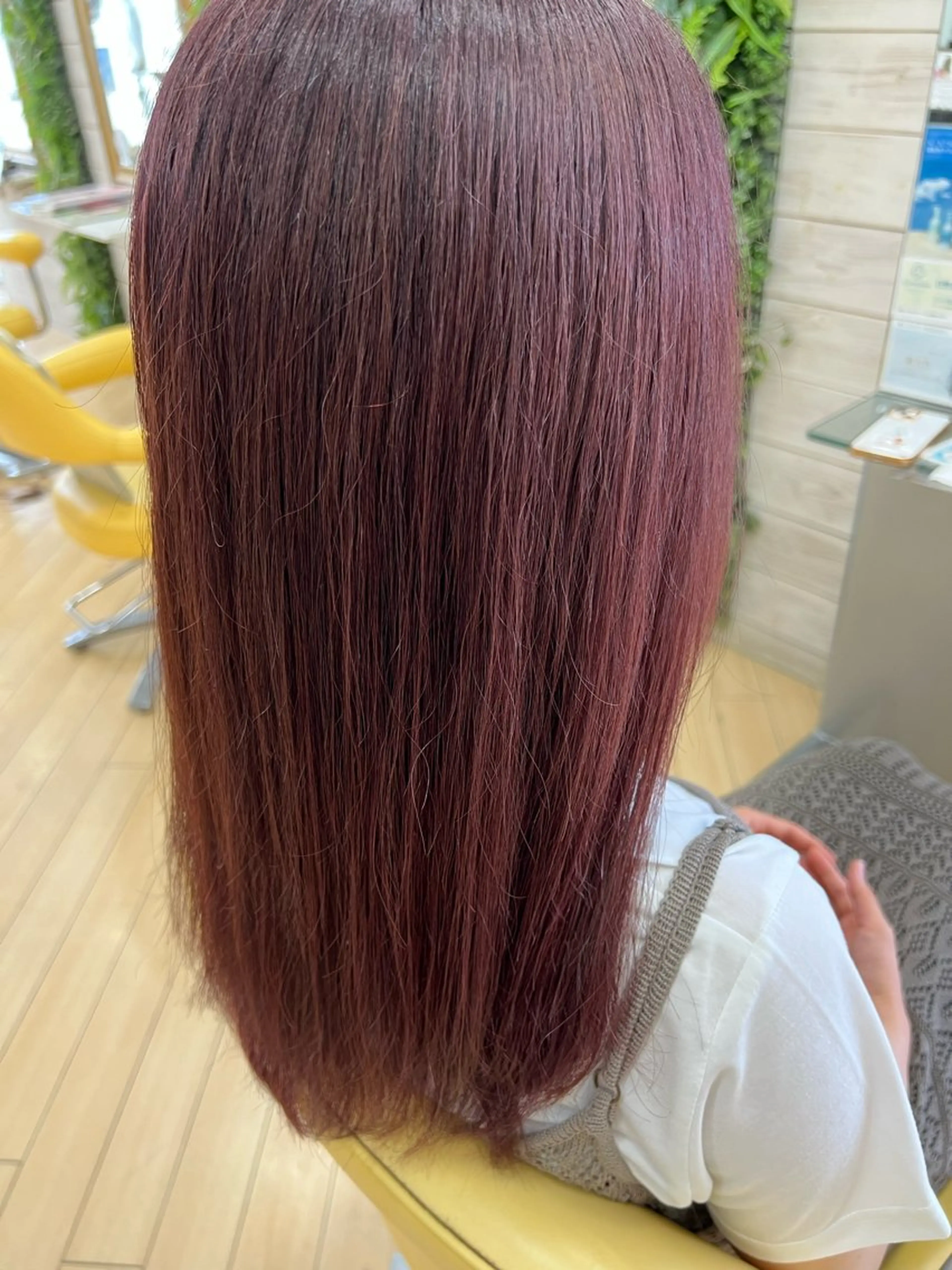 透明感抜群🩶ブリーチなしのWカラー＋トステアトリートメントの写真