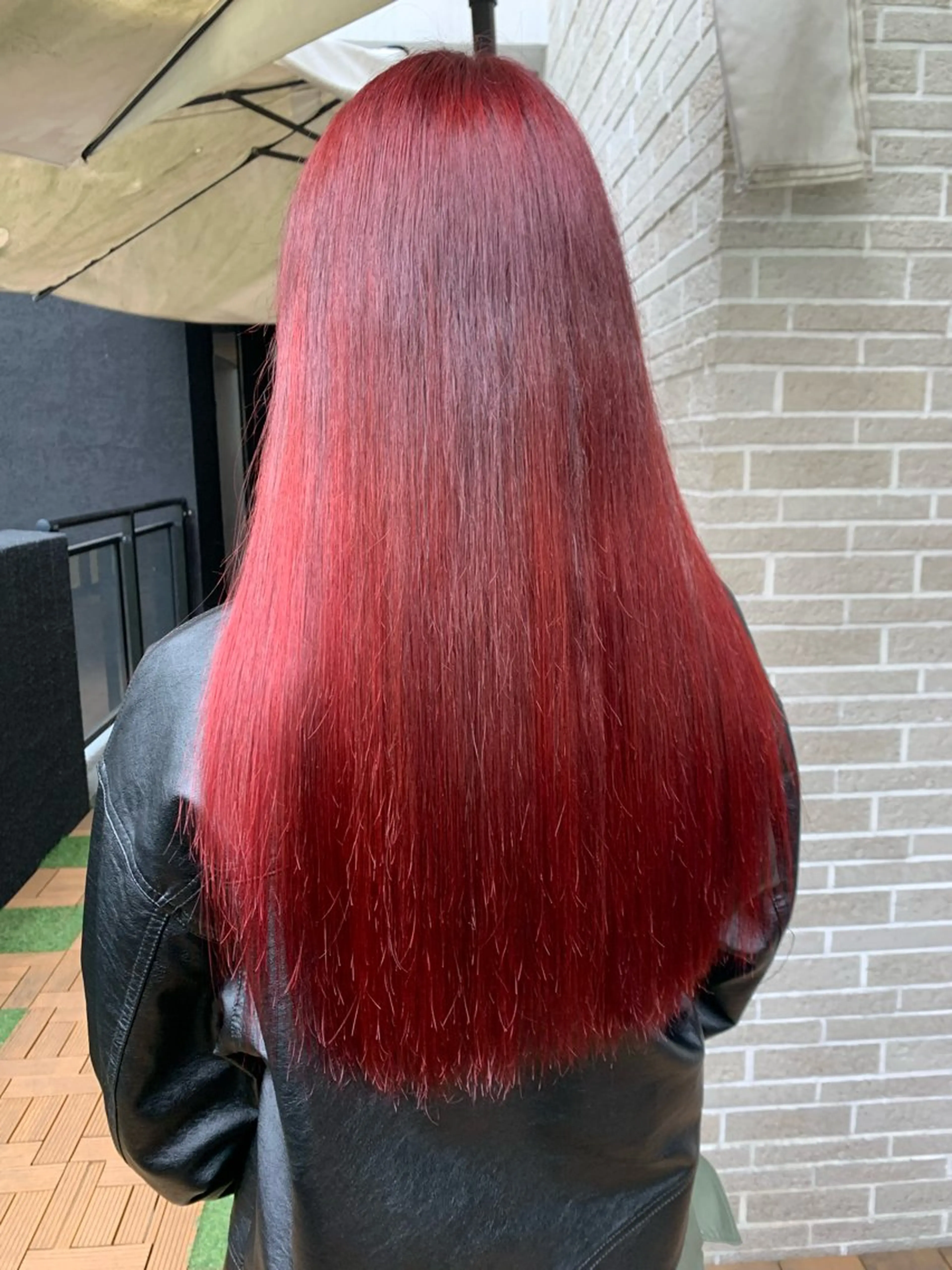 ロング カラー ヘアアレンジ カット ヘアカラー トリートメント kei﹏ ﹏ ✄ zina博多のヘアスタイル