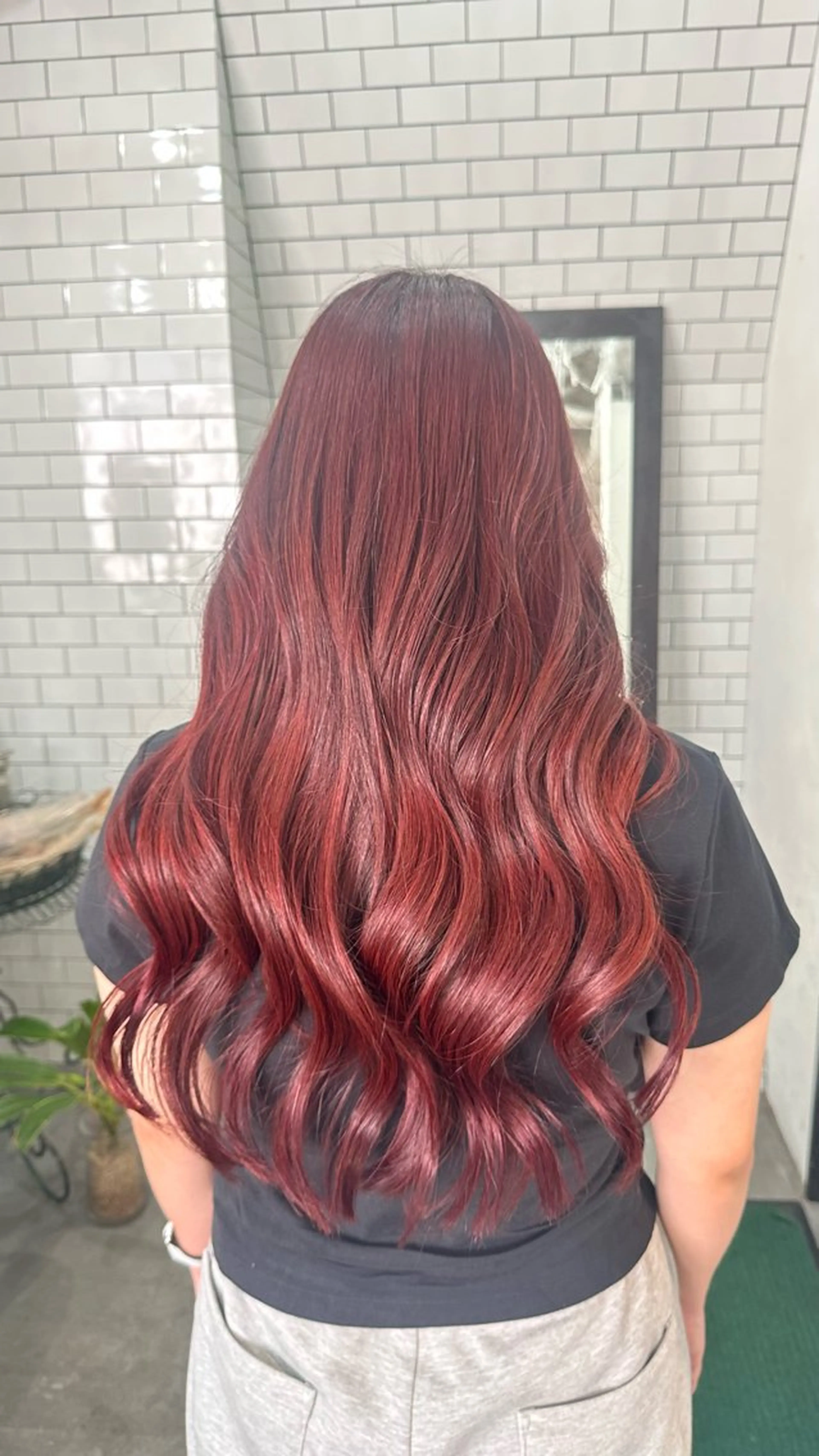 ロング カラー カラーモデル↬❥ Ranのヘアスタイル