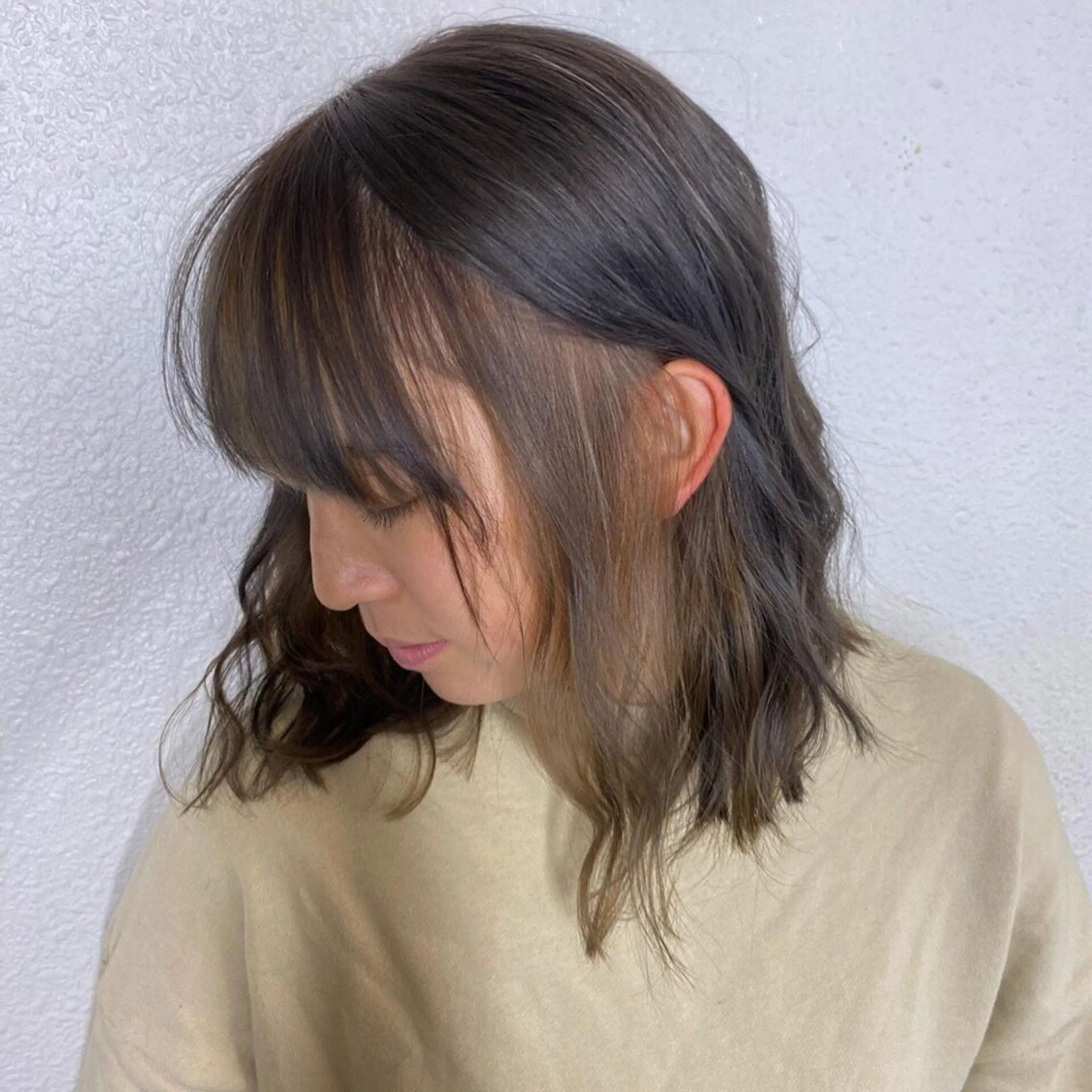 ミディアム グレネイドミラキタ所属・髪質改善　極　後藤 颯志のヘアスタイル