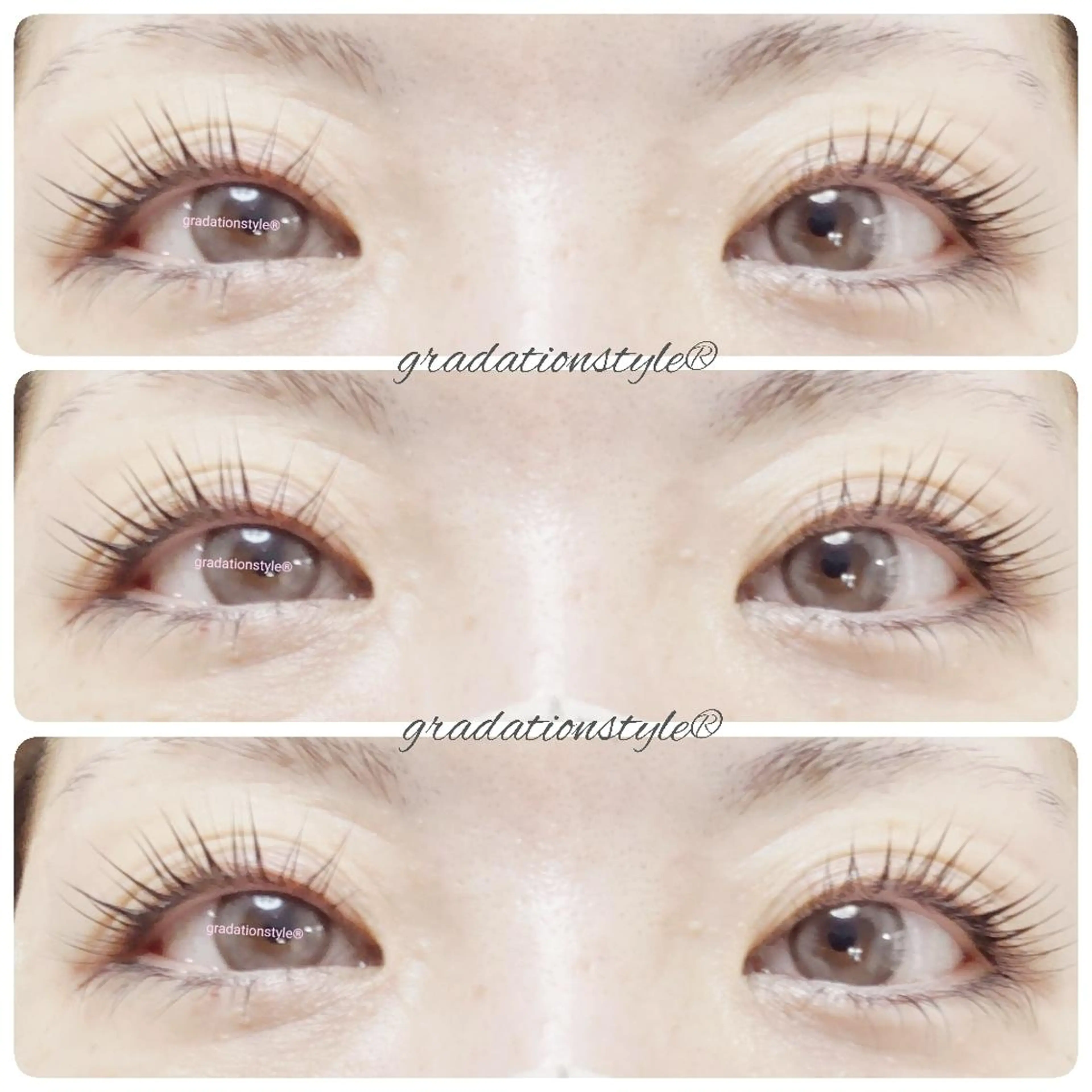 マツエク・マツパ 🎼グラデーション スタイル札幌♫*✧のマツエク・マツパデザイン