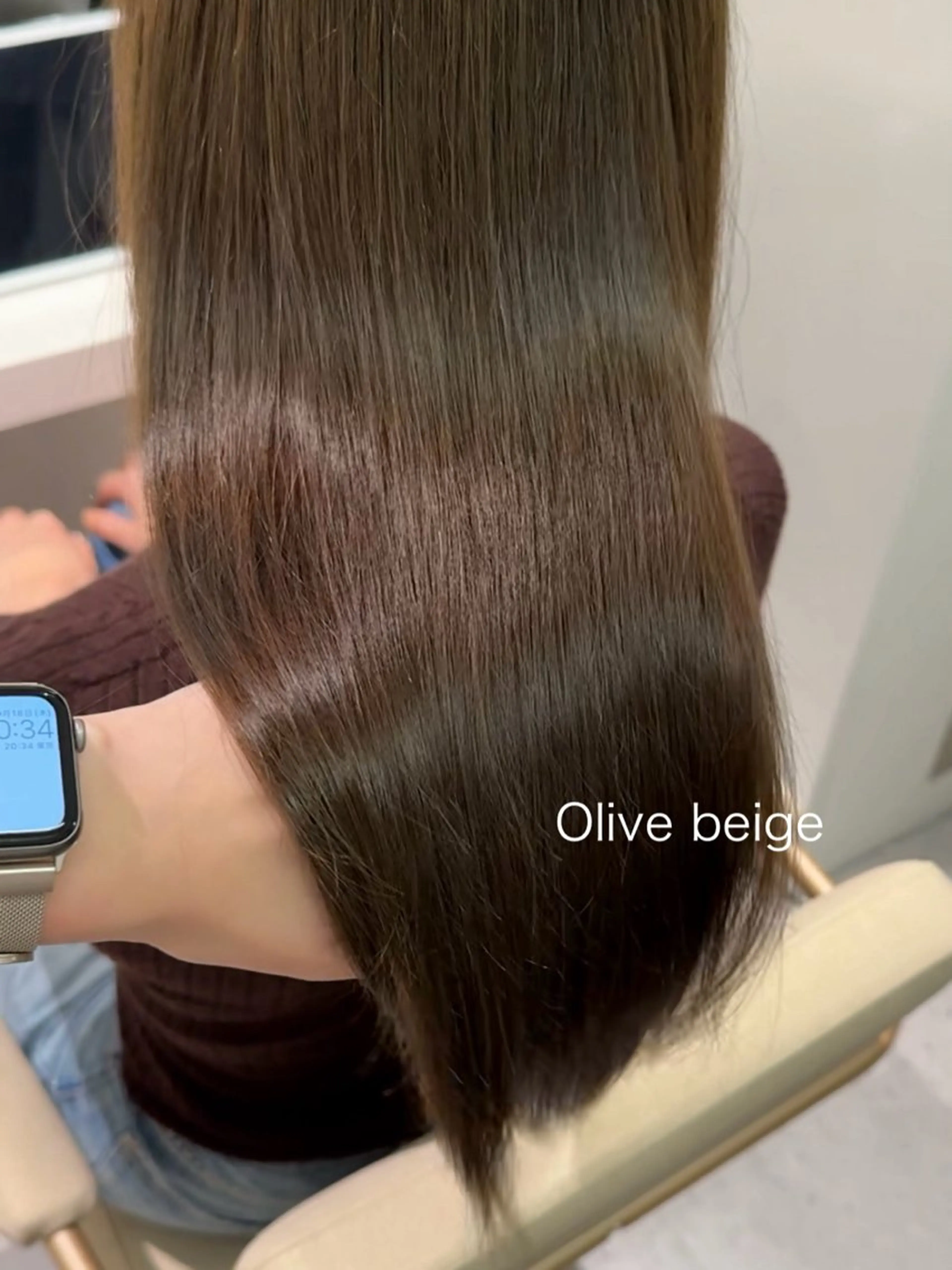 カラー layer bob /透明感カラーのヘアスタイル