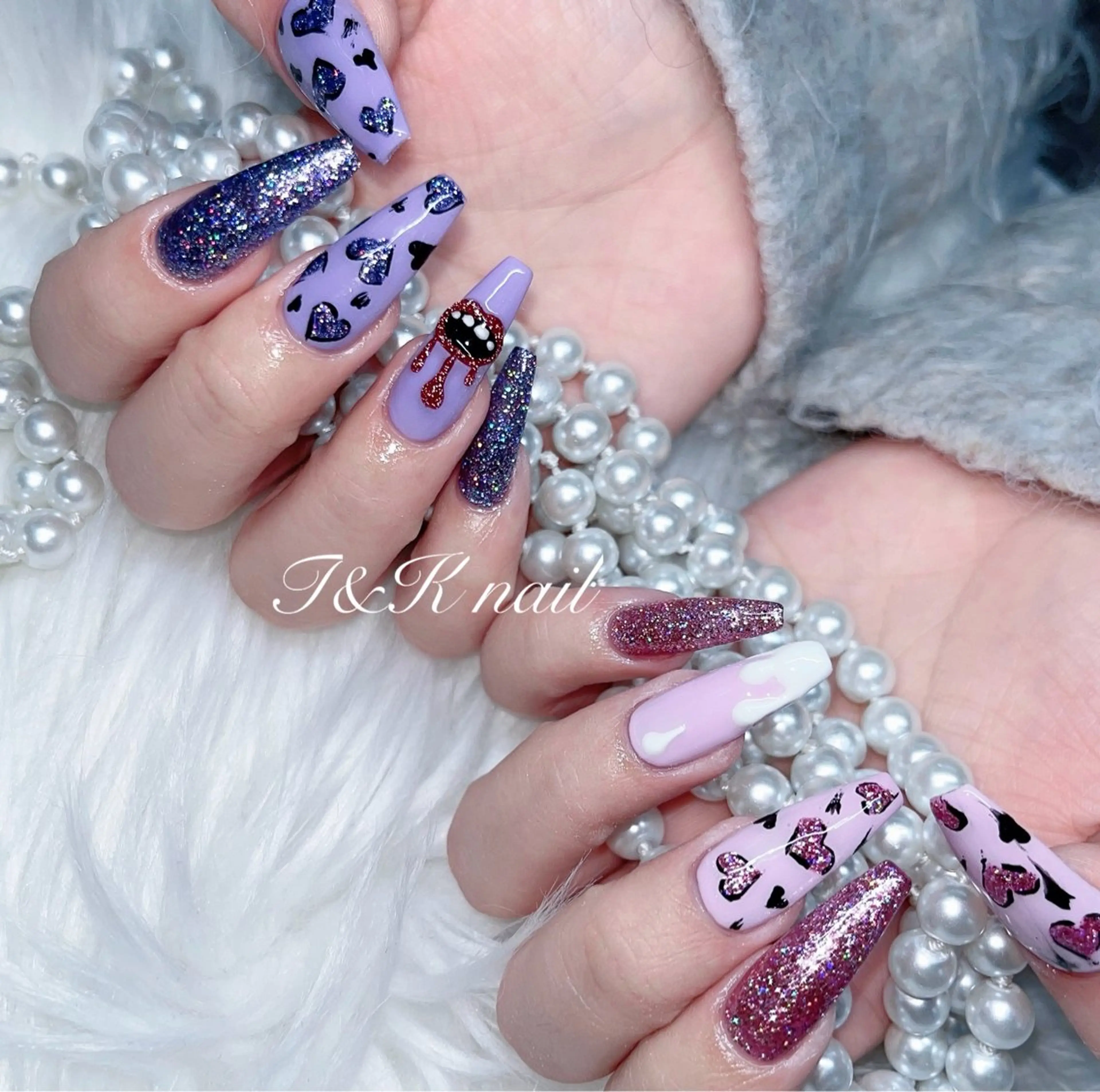 ネイル ハンドネイル ༺༒T&K nail ༒༻のネイルデザイン
