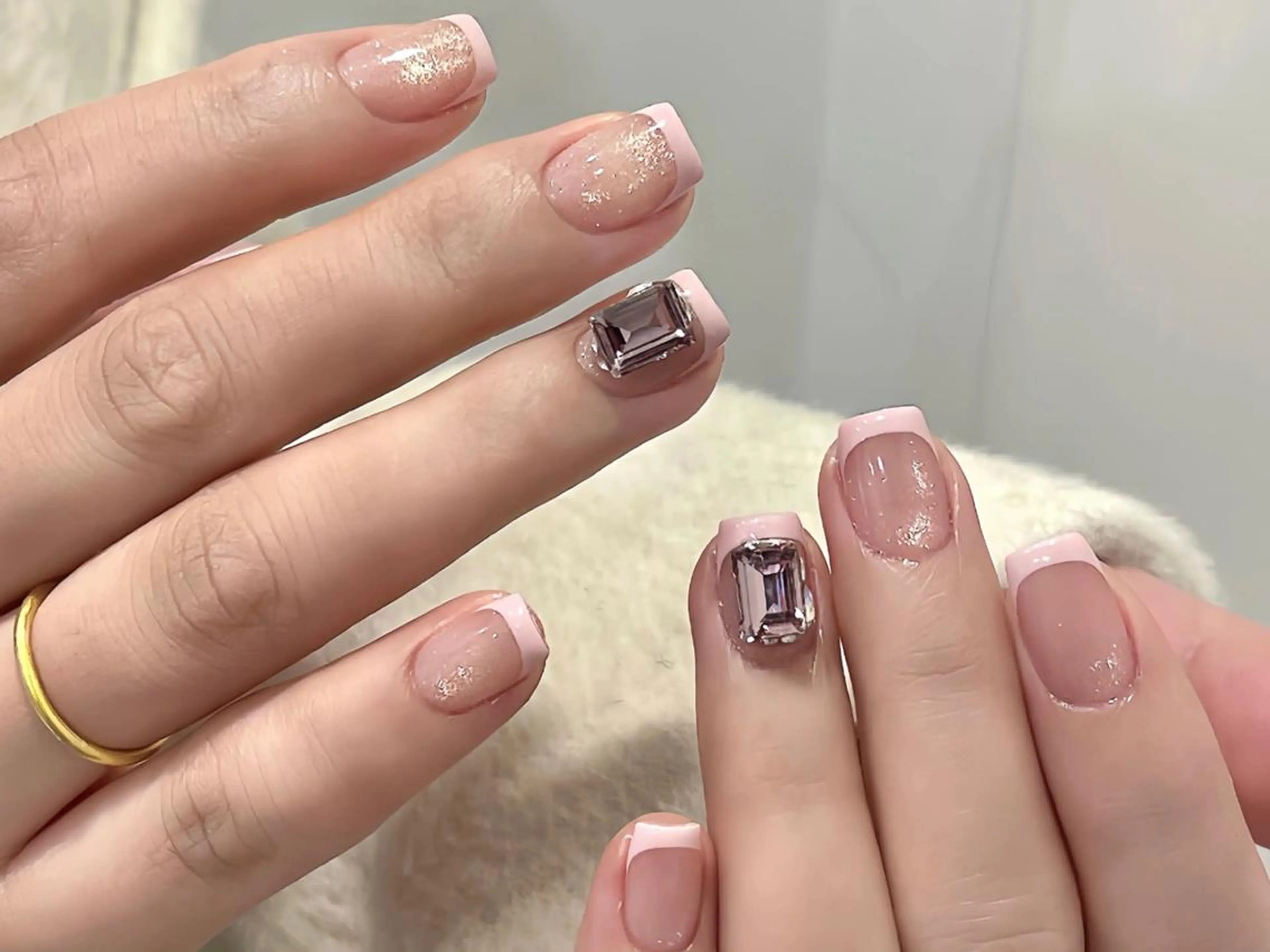 ネイル ☁️Minmin Tsuki💙🩵のネイルデザイン