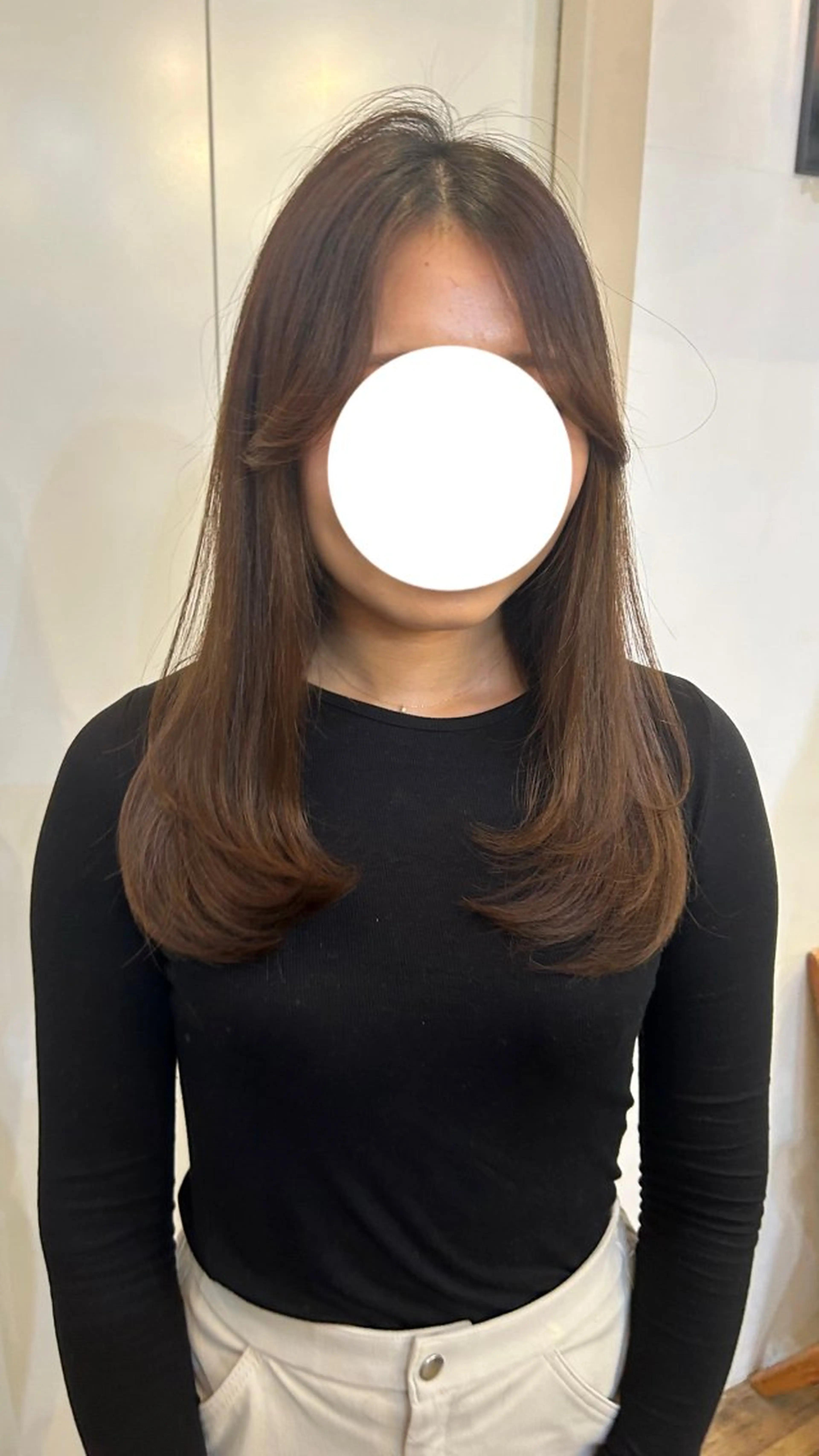 ロング トリートメント レイヤーカット大人気 //吉田百花のヘアスタイル