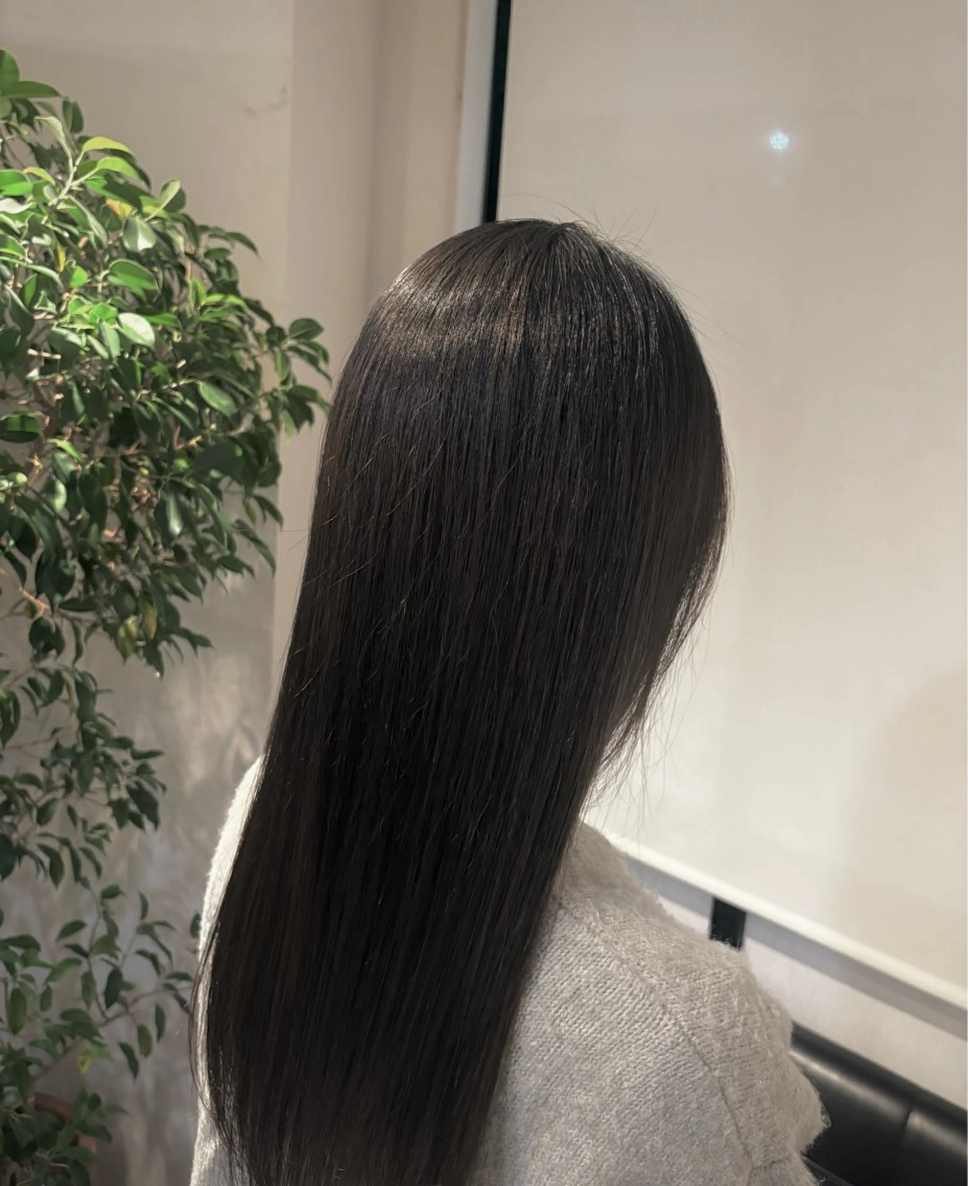 ロング 縮毛矯正 はしもとひより /艶カラー🌱のヘアスタイル