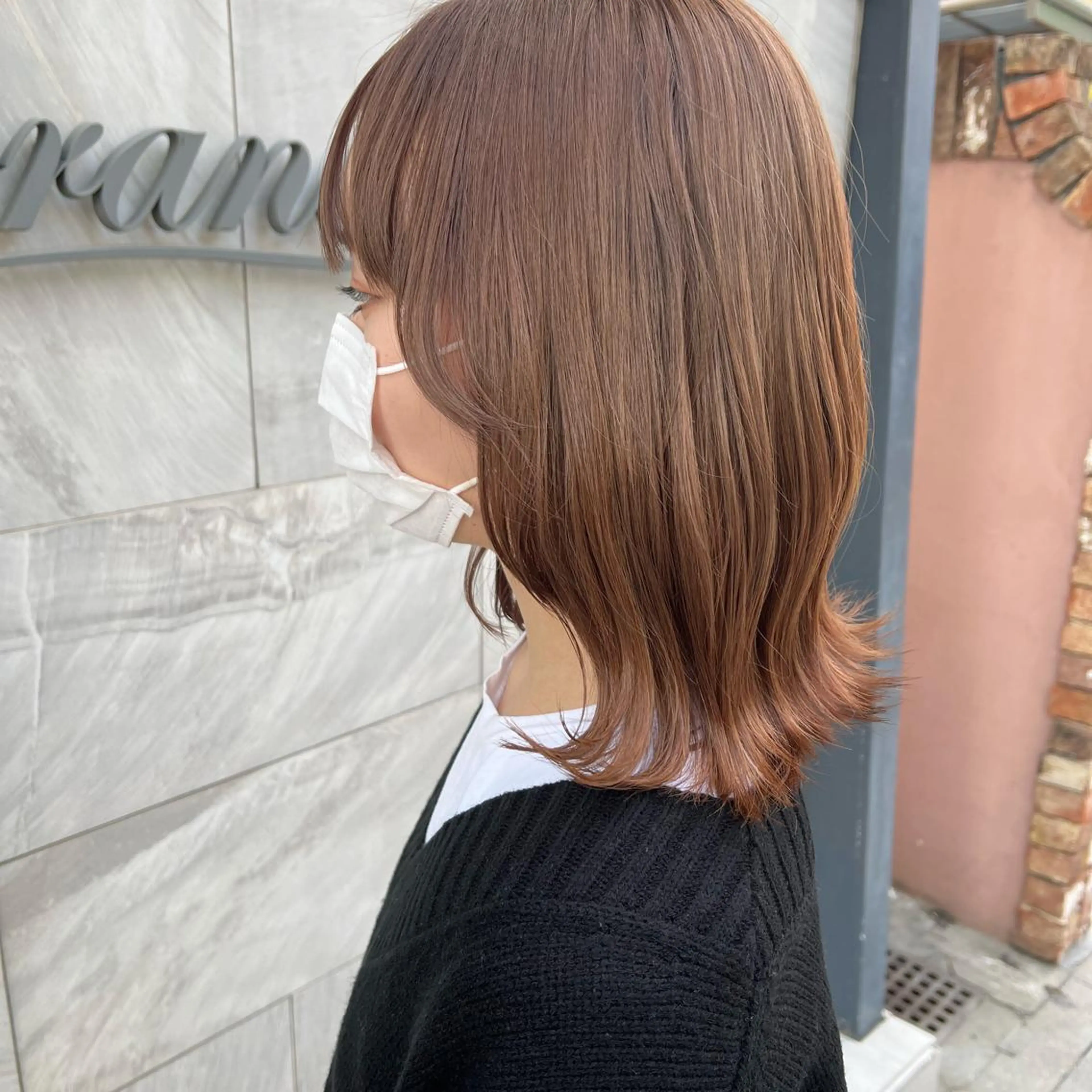 カラー ベージュカラー ブリーチ Well所属・sato harunaのヘアスタイル