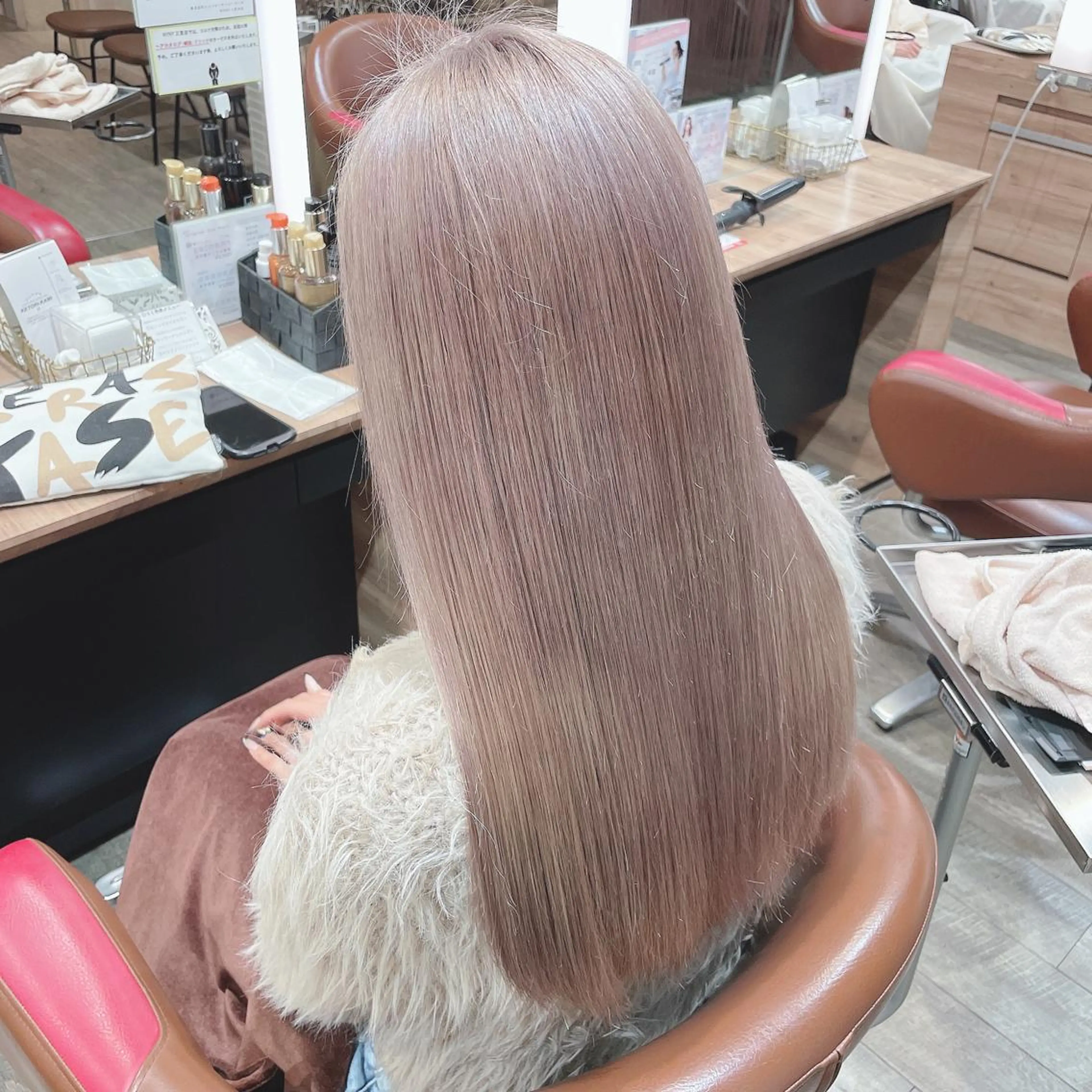 ロング カラー ヘアカラー 大人可愛い/レイヤー /ブリーチ/溝口誠二のヘアスタイル