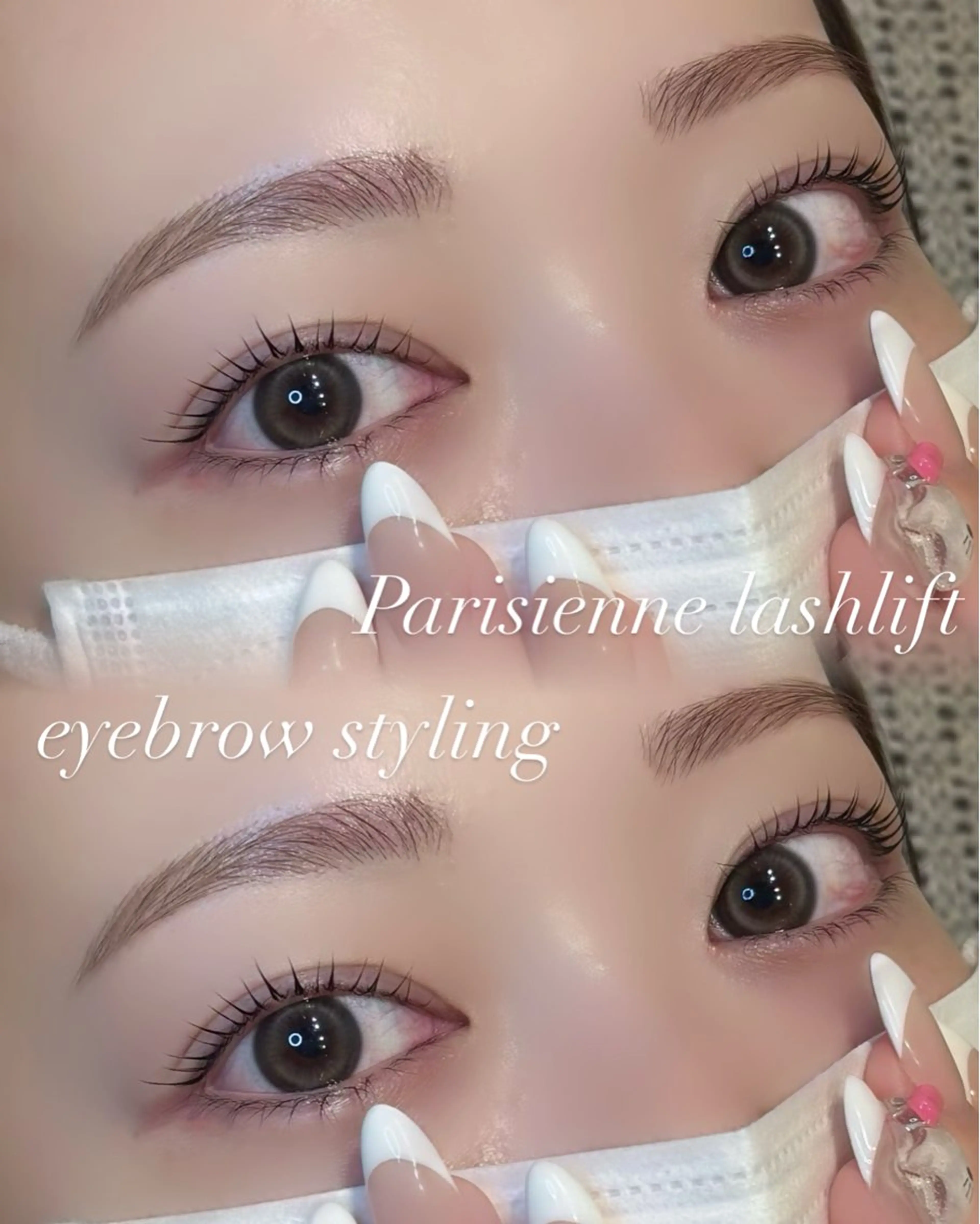 💛まつげパーマ+美眉スタイリング+wax(間引き込)💛 ※エスクテオフ不可の写真